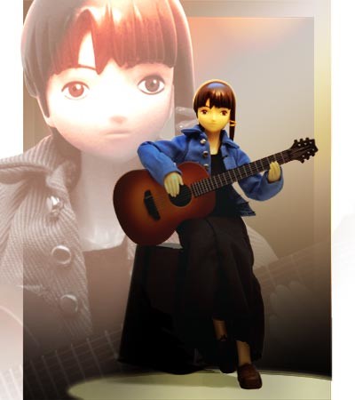 Serial Experiments Lain - Iwakura Lain - 1/6 - Guitar (Toynami) photo 2