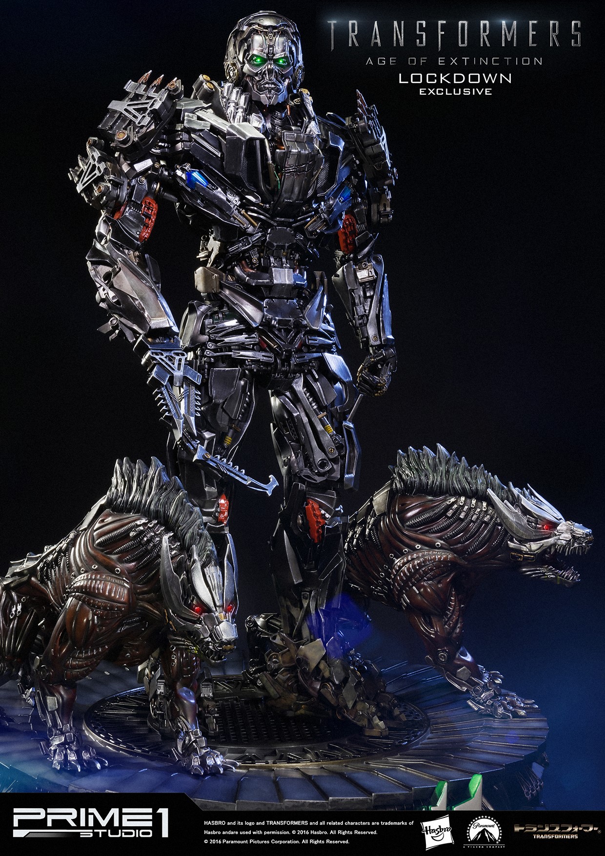 Transformers: Age of Extinction - Lockdown - Steeljaw - Museum Masterline Series  (MMTFM-10) (Prime 1 Studio) photo 6