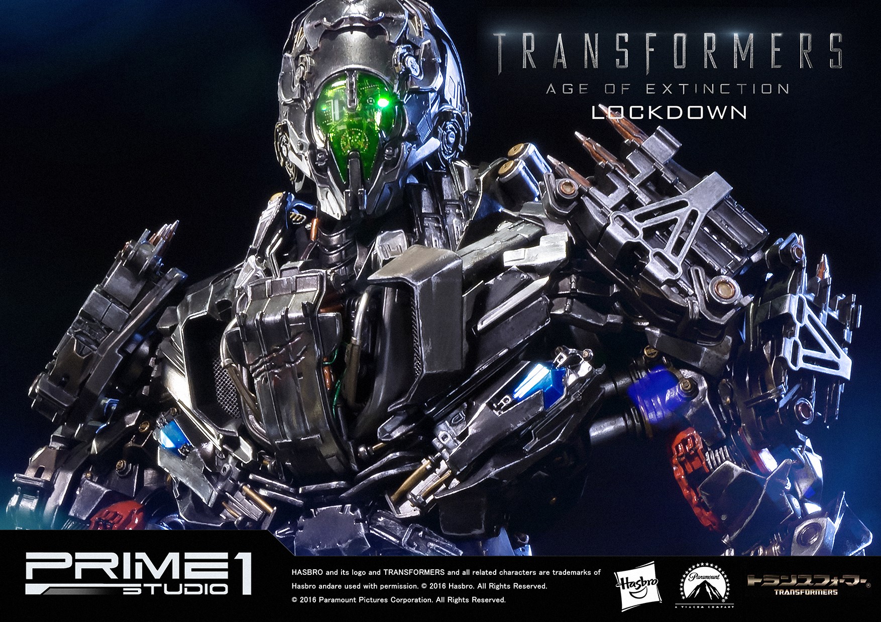 Transformers: Age of Extinction - Lockdown - Steeljaw - Museum Masterline Series  (MMTFM-10) (Prime 1 Studio) photo 13