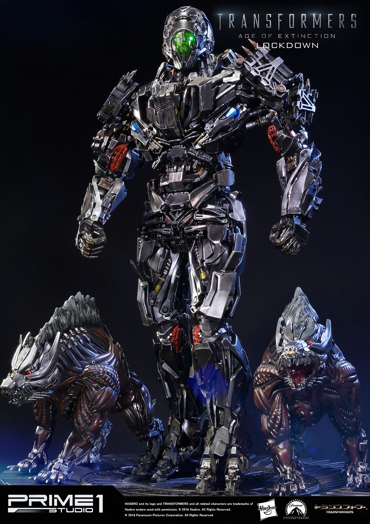Transformers: Age of Extinction - Lockdown - Steeljaw - Museum Masterline Series  (MMTFM-10) (Prime 1 Studio) photo 14
