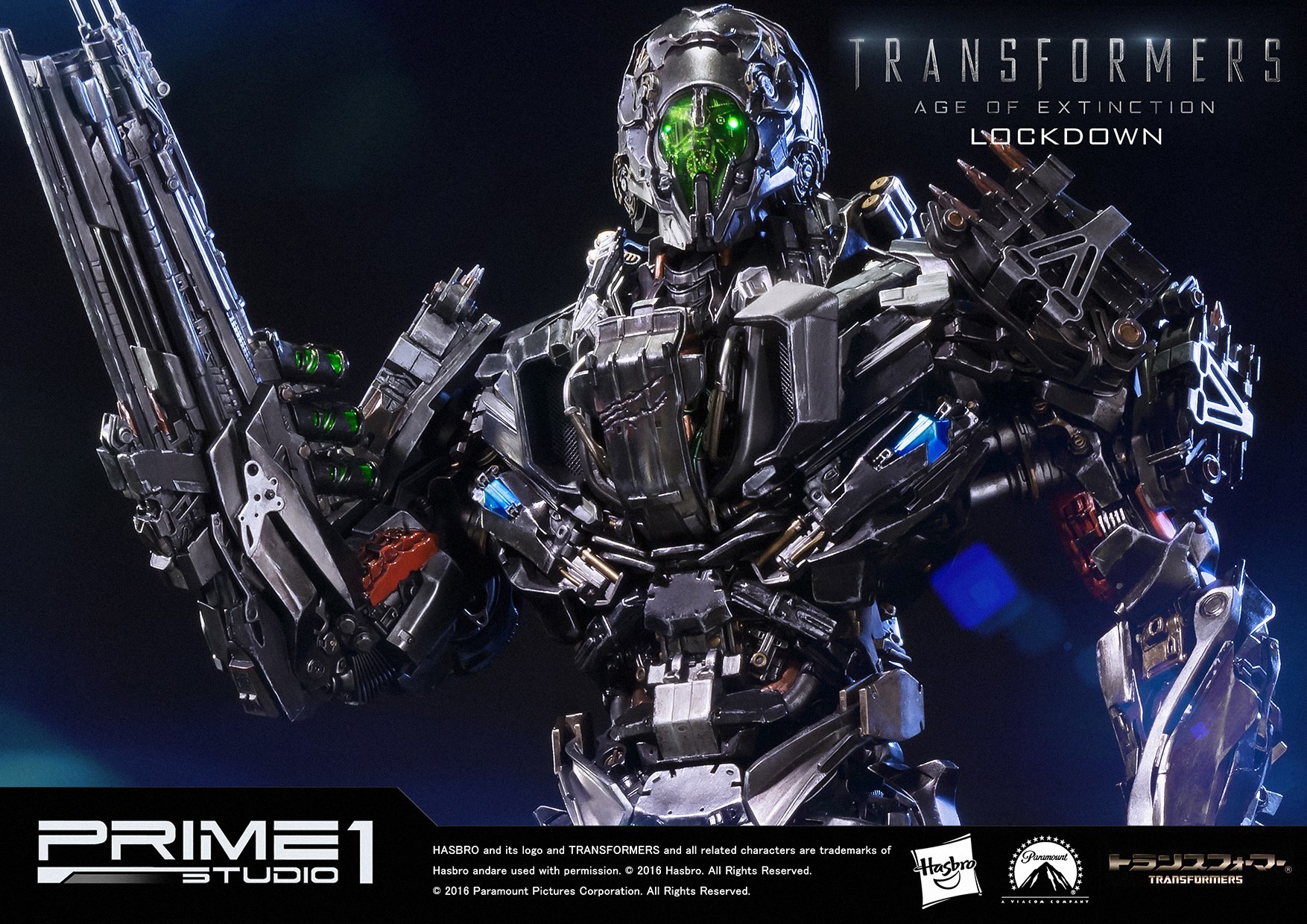 Transformers: Age of Extinction - Lockdown - Steeljaw - Museum Masterline Series  (MMTFM-10) (Prime 1 Studio) photo 15