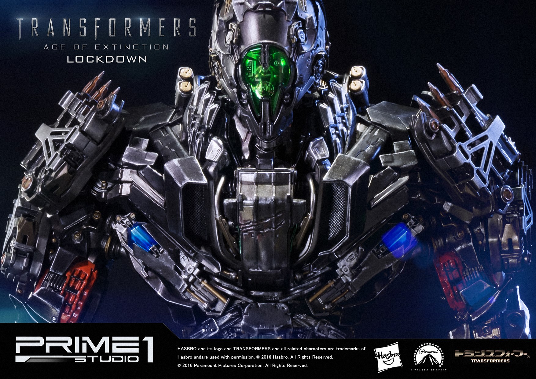 Transformers: Age of Extinction - Lockdown - Steeljaw - Museum Masterline Series  (MMTFM-10) (Prime 1 Studio) photo 16