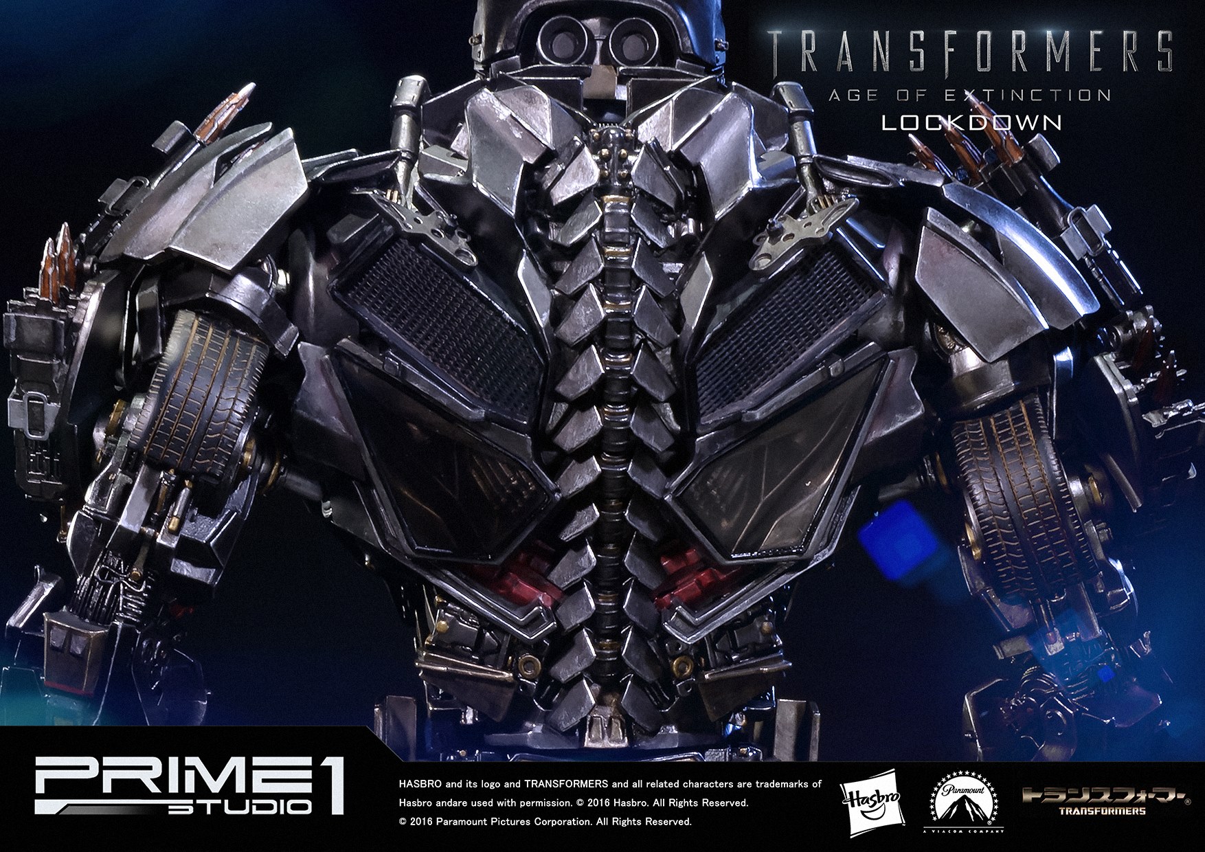 Transformers: Age of Extinction - Lockdown - Steeljaw - Museum Masterline Series  (MMTFM-10) (Prime 1 Studio) photo 17