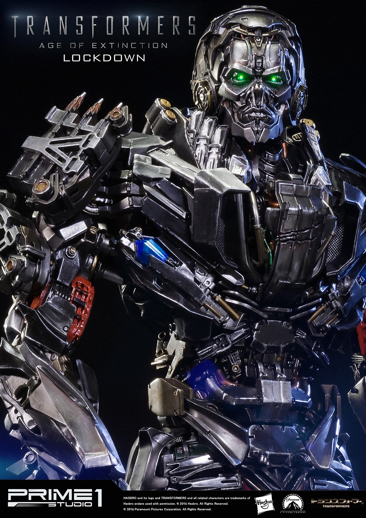 Transformers: Age of Extinction - Lockdown - Steeljaw - Museum Masterline Series  (MMTFM-10) (Prime 1 Studio) photo 23