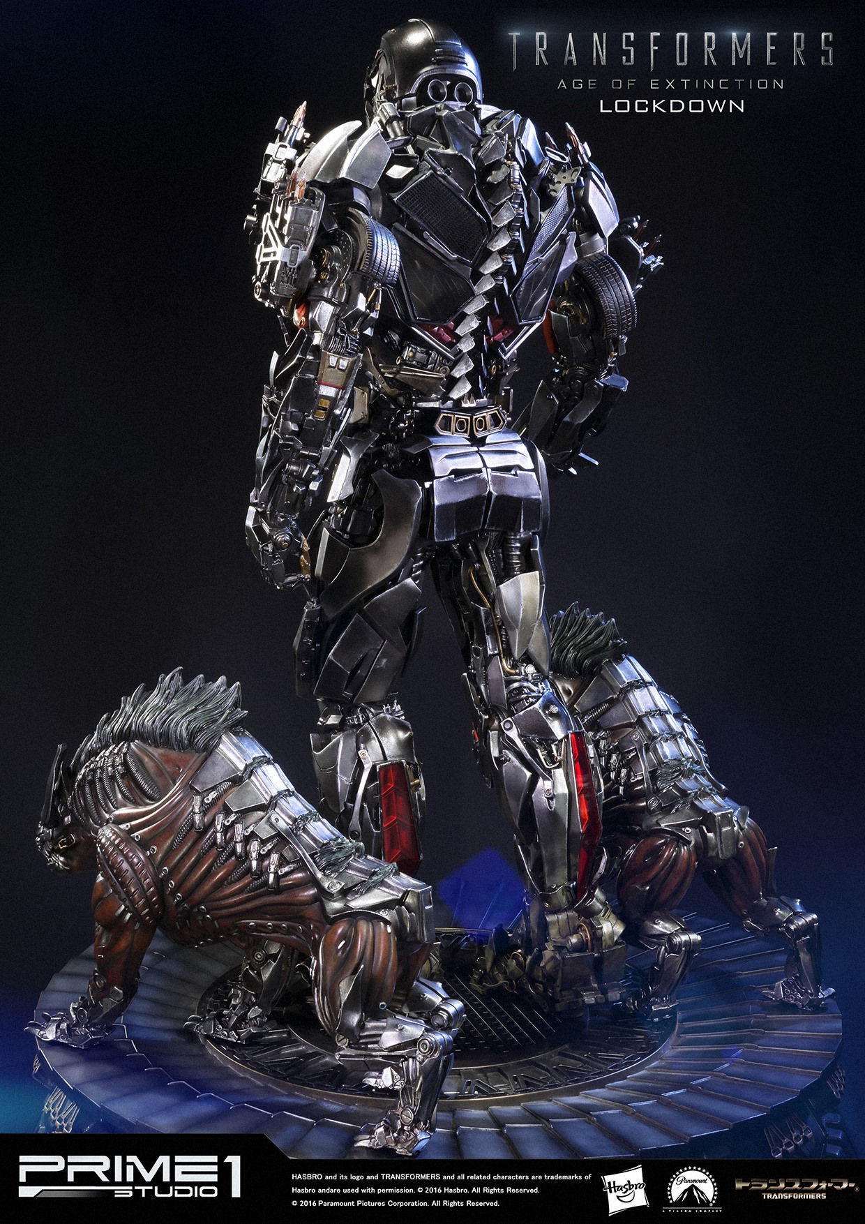 Transformers: Age of Extinction - Lockdown - Steeljaw - Museum Masterline Series  (MMTFM-10) (Prime 1 Studio) photo 25
