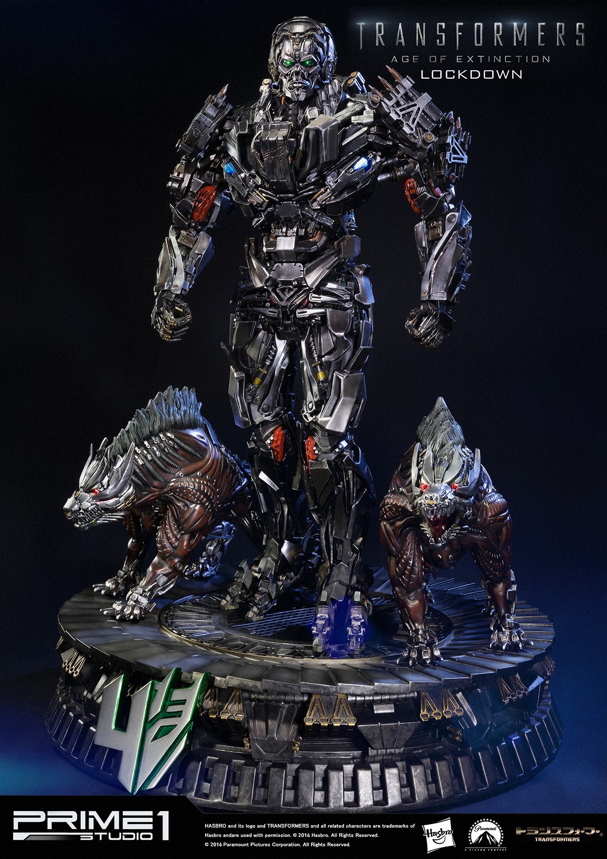 Transformers: Age of Extinction - Lockdown - Steeljaw - Museum Masterline Series  (MMTFM-10) (Prime 1 Studio) photo 26