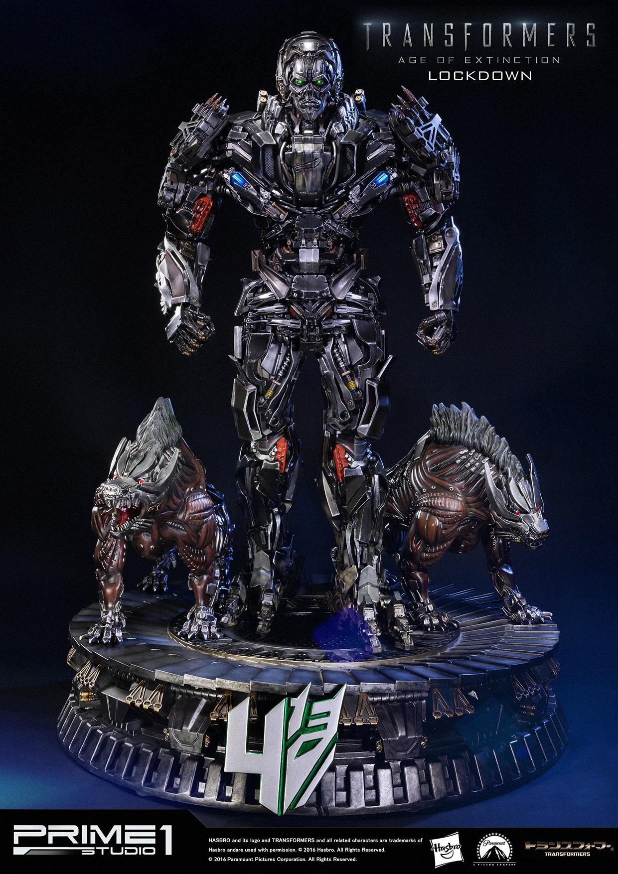 Transformers: Age of Extinction - Lockdown - Steeljaw - Museum Masterline Series  (MMTFM-10) (Prime 1 Studio) photo 28