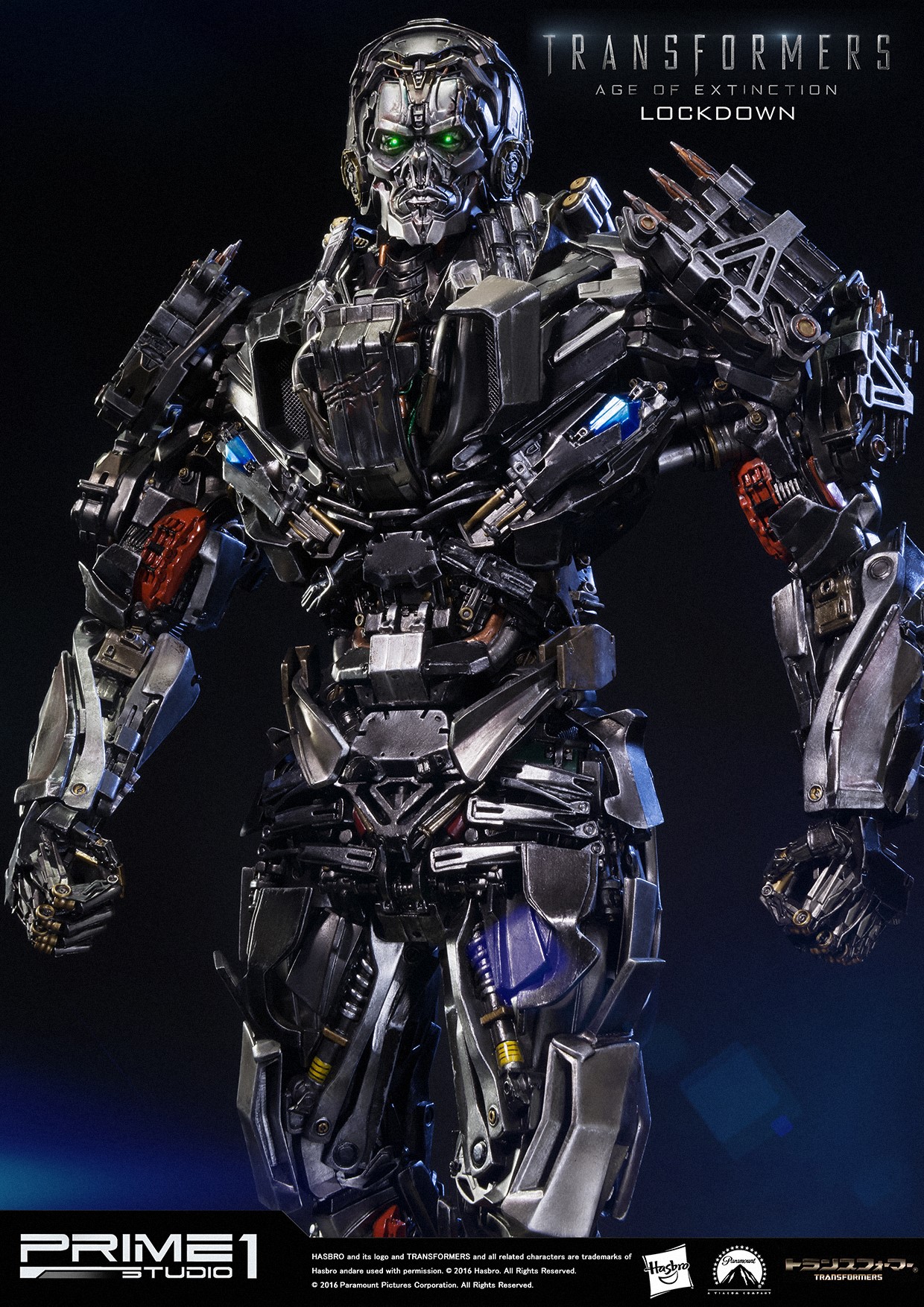 Transformers: Age of Extinction - Lockdown - Steeljaw - Museum Masterline Series  (MMTFM-10) (Prime 1 Studio) photo 29