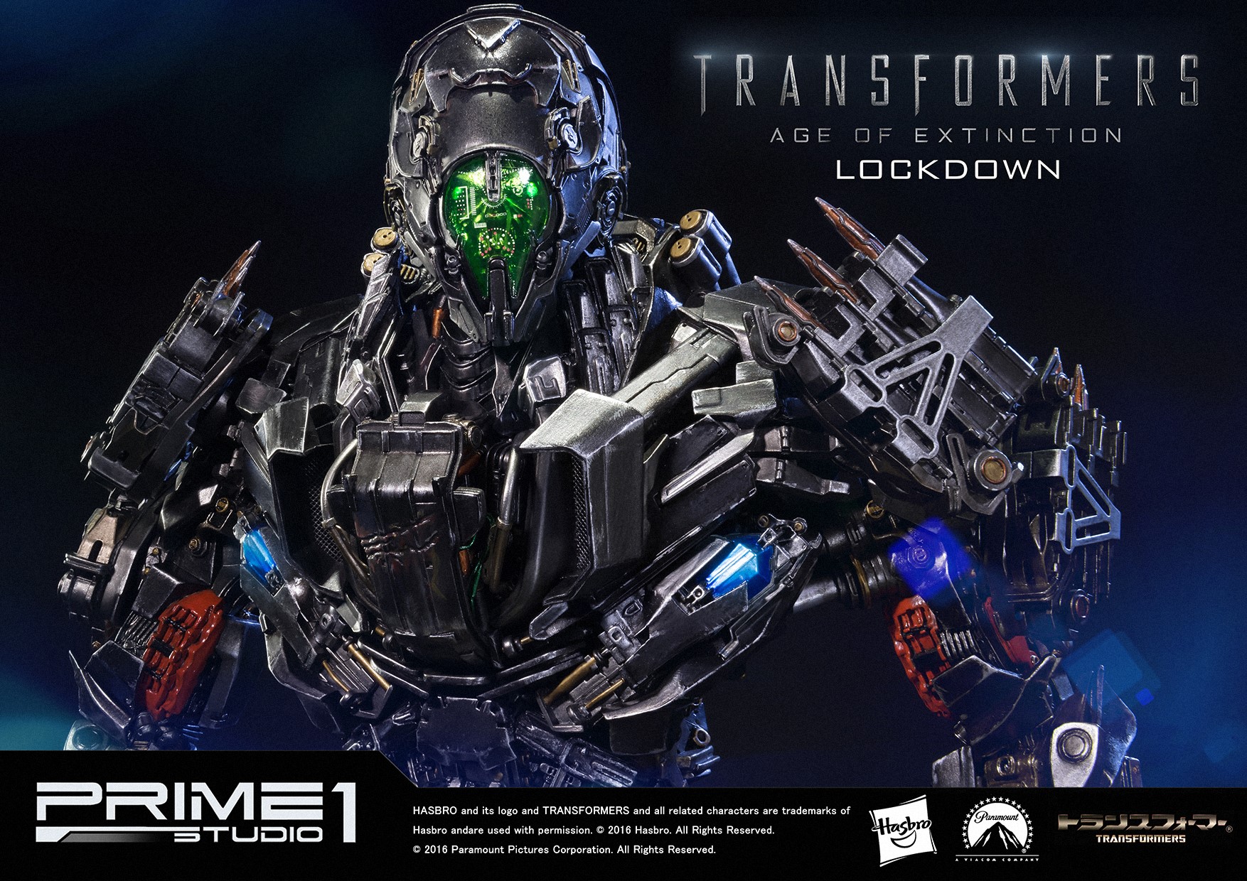 Transformers: Age of Extinction - Lockdown - Steeljaw - Museum Masterline Series  (MMTFM-10) (Prime 1 Studio) photo 31