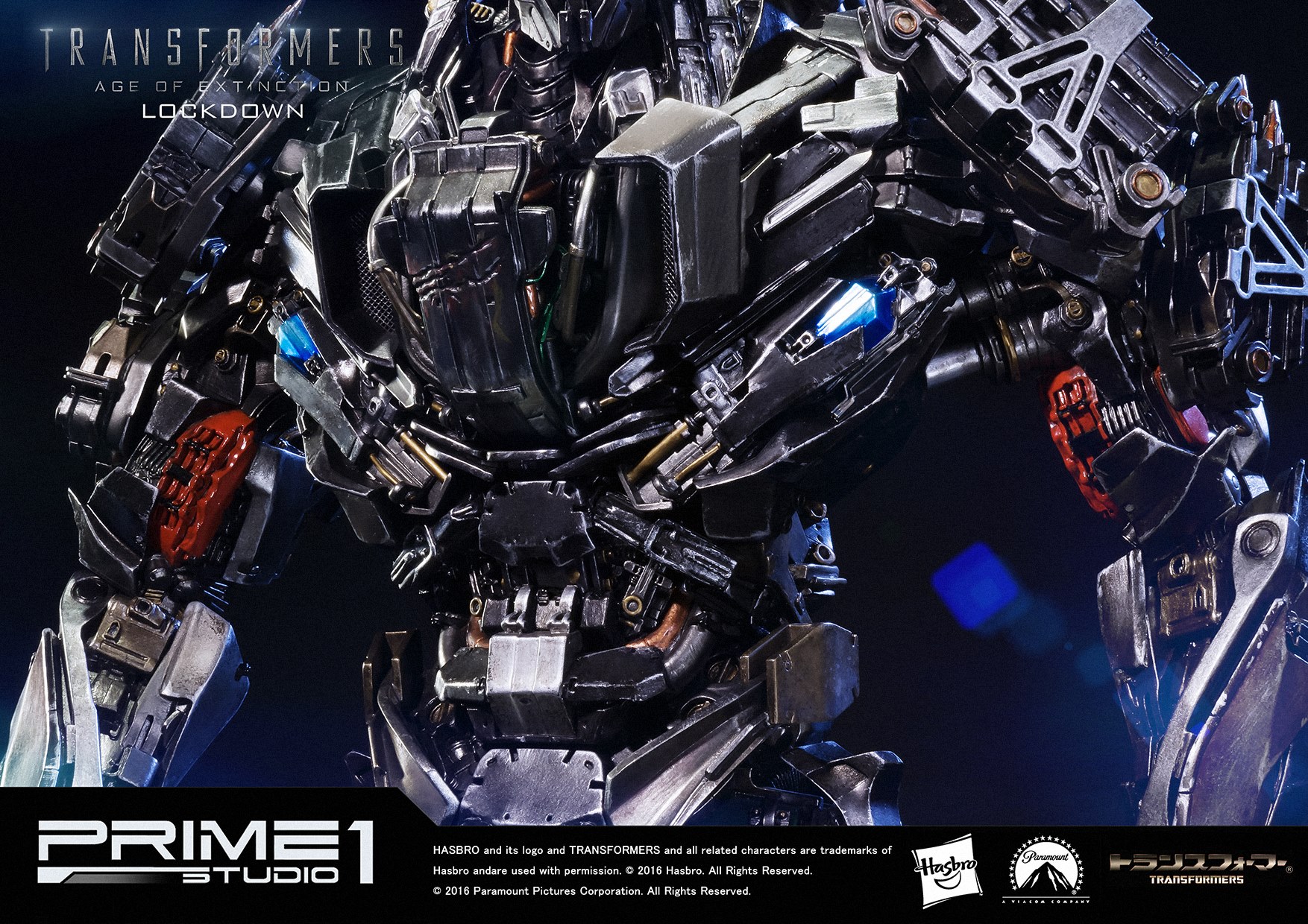 Transformers: Age of Extinction - Lockdown - Steeljaw - Museum Masterline Series  (MMTFM-10) (Prime 1 Studio) photo 32