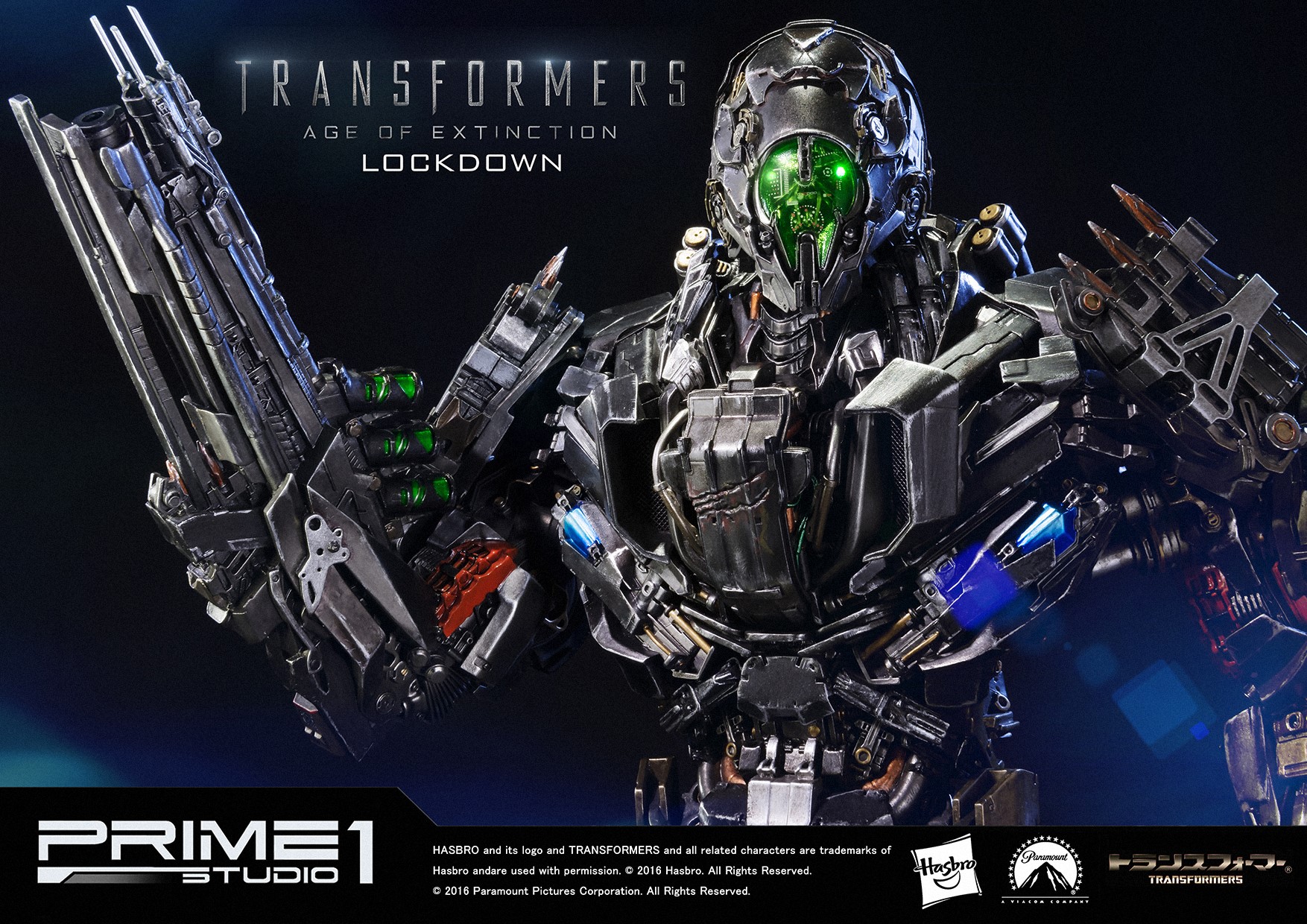 Transformers: Age of Extinction - Lockdown - Steeljaw - Museum Masterline Series  (MMTFM-10) (Prime 1 Studio) photo 33