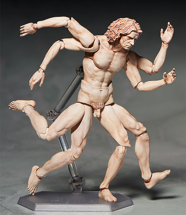Figma (#SP-075) - The Table Museum - Vitruvian Man (FREEing, Max Factory)