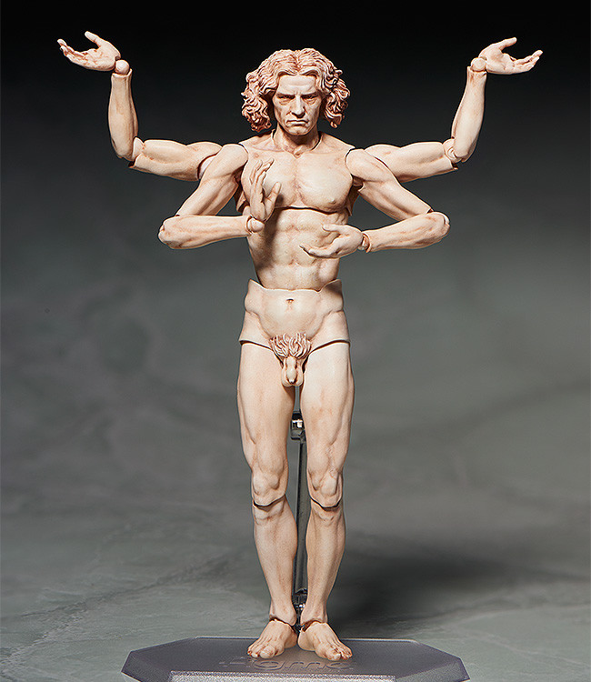 Figma (#SP-075) - The Table Museum - Vitruvian Man (FREEing, Max Factory)