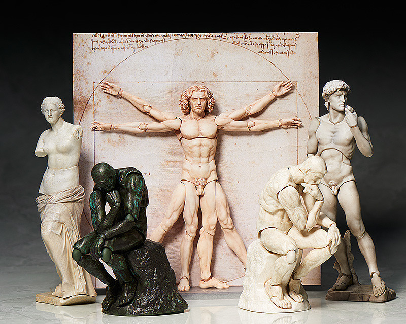Figma (#SP-075) - The Table Museum - Vitruvian Man (FREEing, Max Factory)