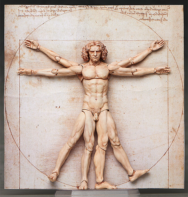 Figma (#SP-075) - The Table Museum - Vitruvian Man (FREEing, Max Factory)