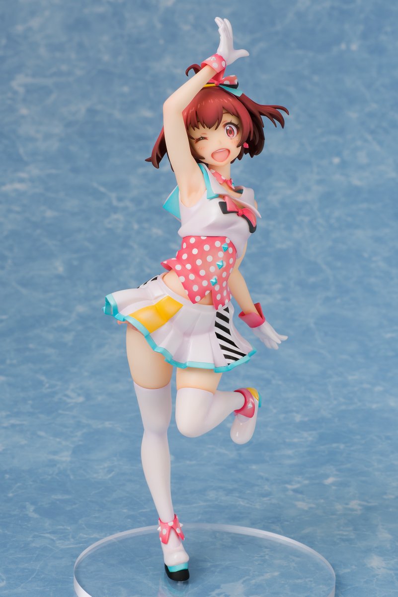 Tokyo 7th Sisters - Kasukabe Haru - 1/8 - H-A-J-I-M-A-R-I-U-T-A-!! Ver. (Aquamarine) photo 2