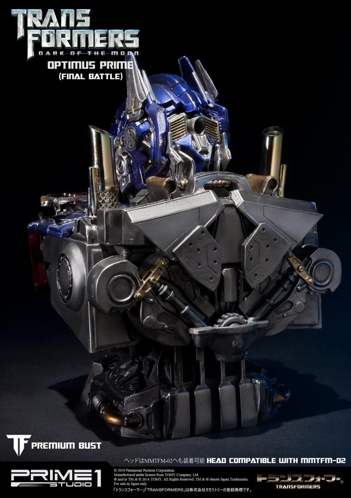Transformers: Dark of the Moon - Convoy - Bust - Premium Bust  (PBTFM-02FB) - Final Battle Version (Prime 1 Studio) photo 4