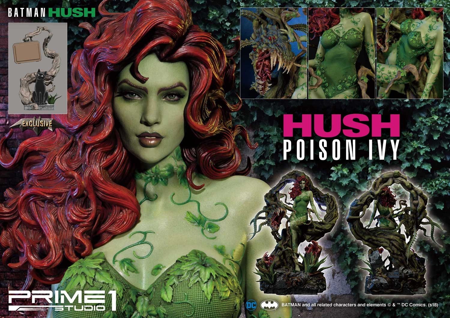 Batman: Hush - Poison Ivy - Museum Masterline Series (MMDCBH-03) - 1/3 (Prime 1 Studio) photo 8