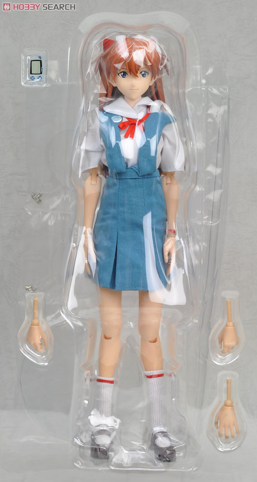 Shin Seiki Evangelion - Souryuu Asuka Langley - Real Action Heroes  (#502) - 1/6 - Uniform Version (Medicom Toy) photo 3