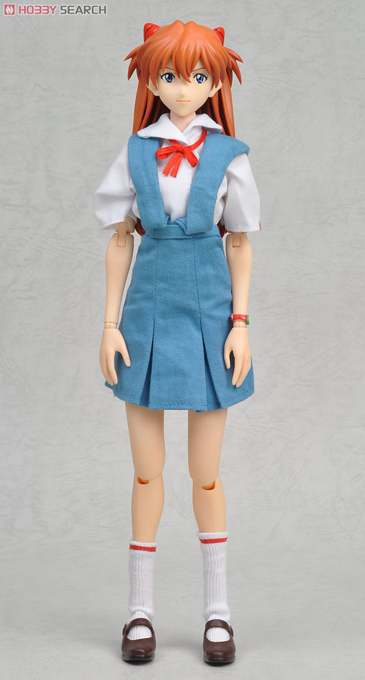 Shin Seiki Evangelion - Souryuu Asuka Langley - Real Action Heroes  (#502) - 1/6 - Uniform Version (Medicom Toy) photo 4