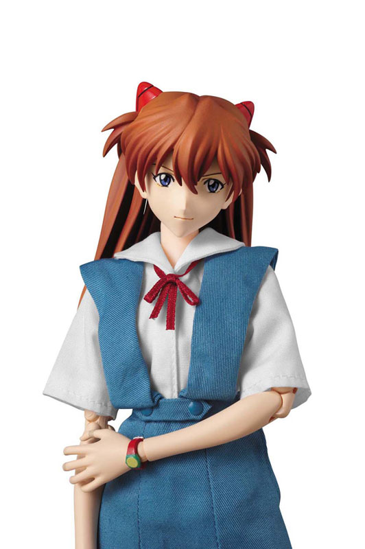 Shin Seiki Evangelion - Souryuu Asuka Langley - Real Action Heroes  (#502) - 1/6 - Uniform Version (Medicom Toy) photo 6