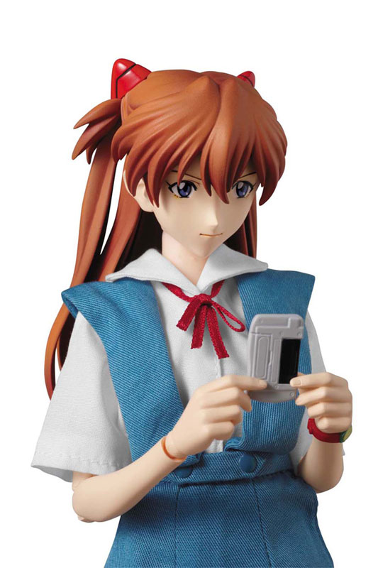 Shin Seiki Evangelion - Souryuu Asuka Langley - Real Action Heroes  (#502) - 1/6 - Uniform Version (Medicom Toy) photo 7