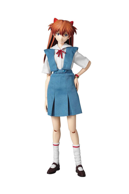 Shin Seiki Evangelion - Souryuu Asuka Langley - Real Action Heroes  (#502) - 1/6 - Uniform Version (Medicom Toy) photo 9