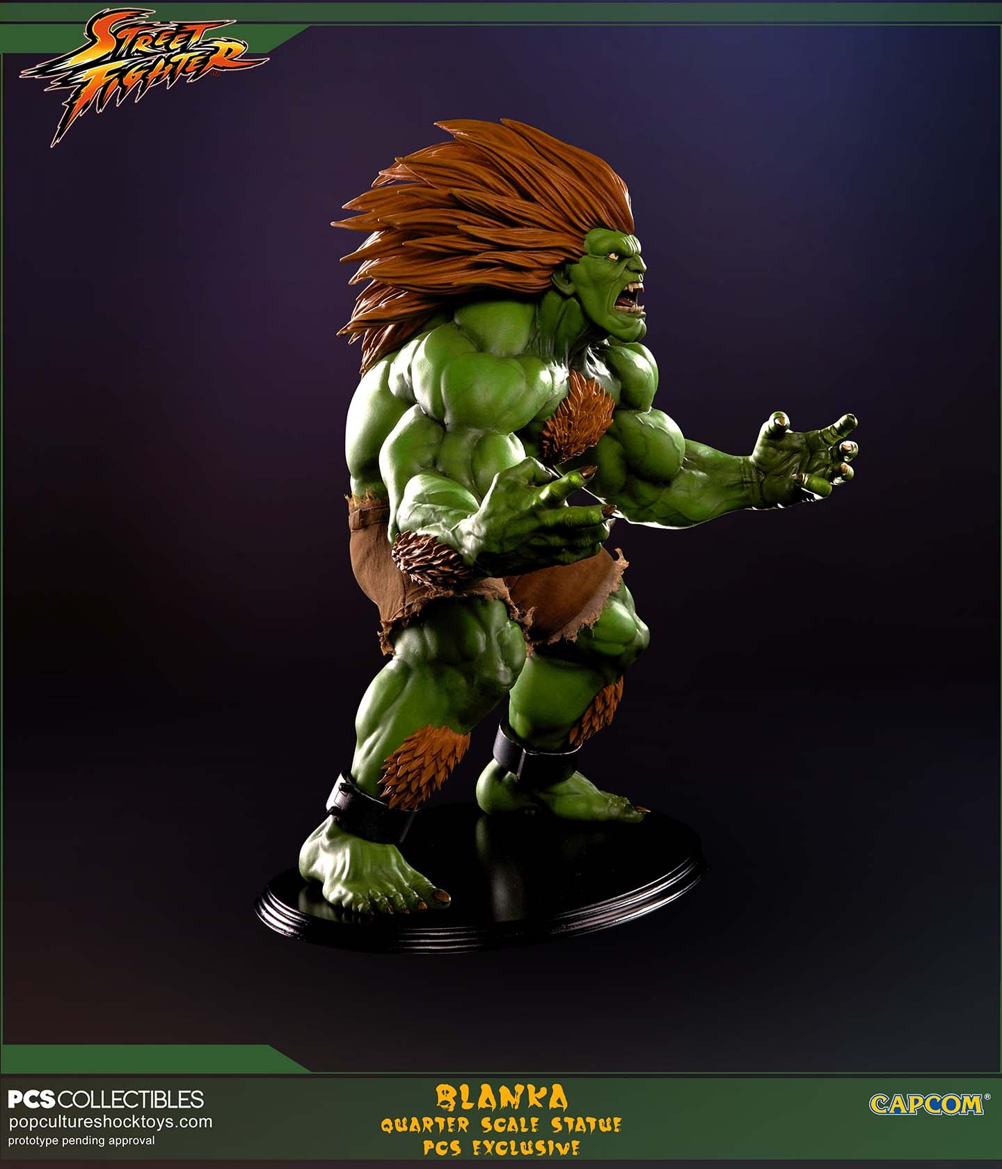 Street Fighter IV - Blanka - Mixed Media - 1/4 - Savage (Premium Collectibles Studio) photo 13