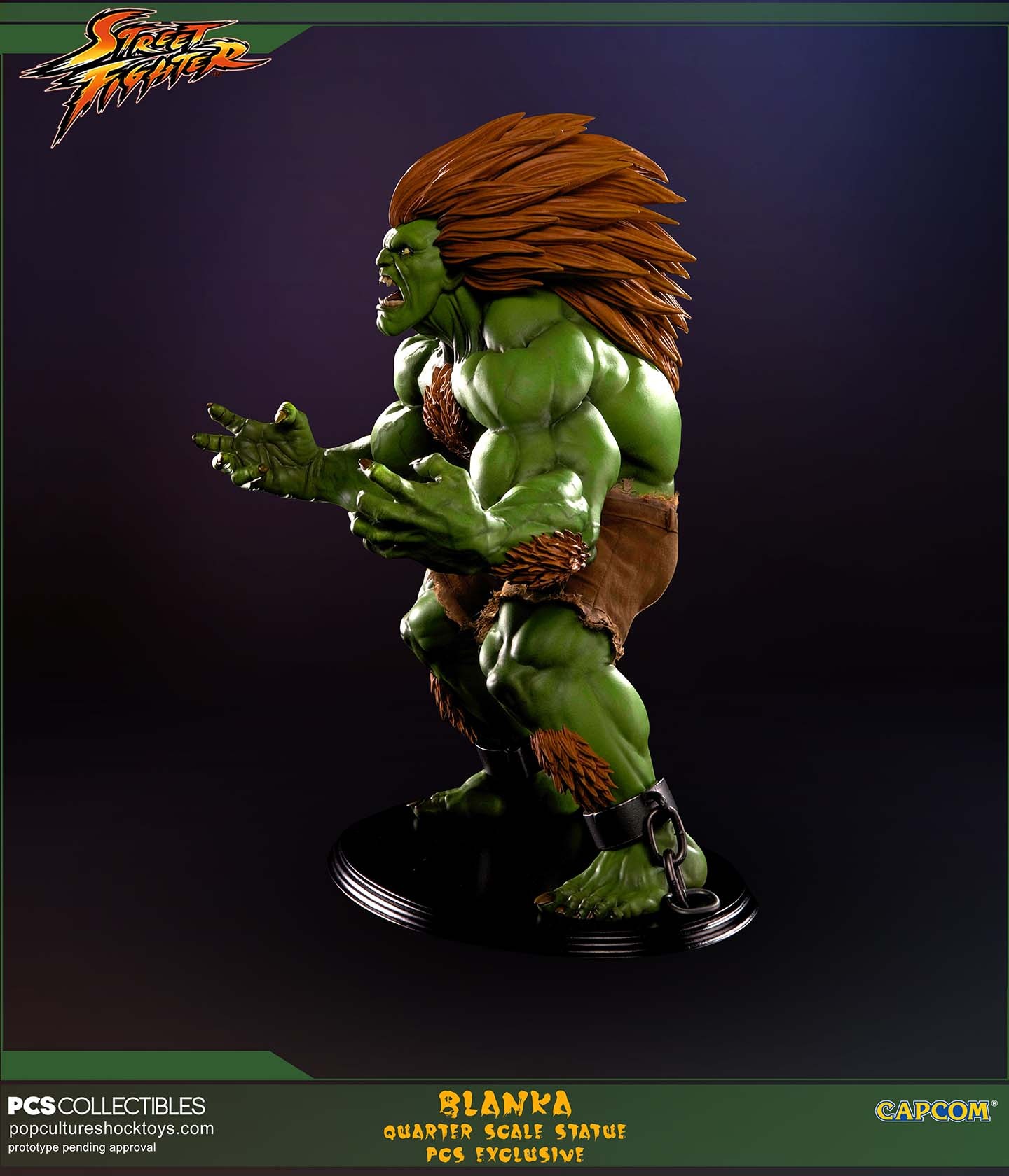 Street Fighter IV - Blanka - Mixed Media - 1/4 - Savage (Premium Collectibles Studio) photo 14