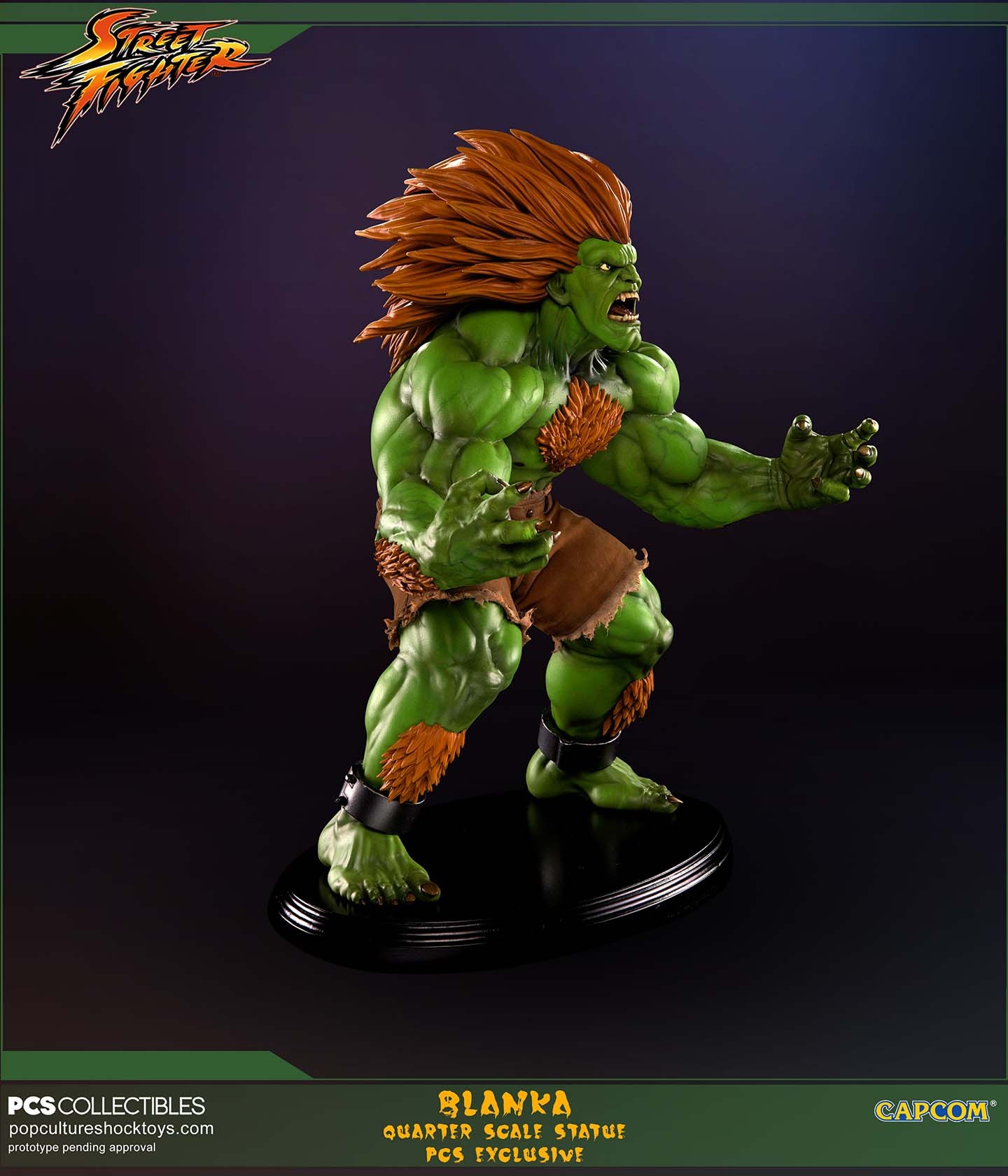Street Fighter IV - Blanka - Mixed Media - 1/4 - Savage (Premium Collectibles Studio) photo 17
