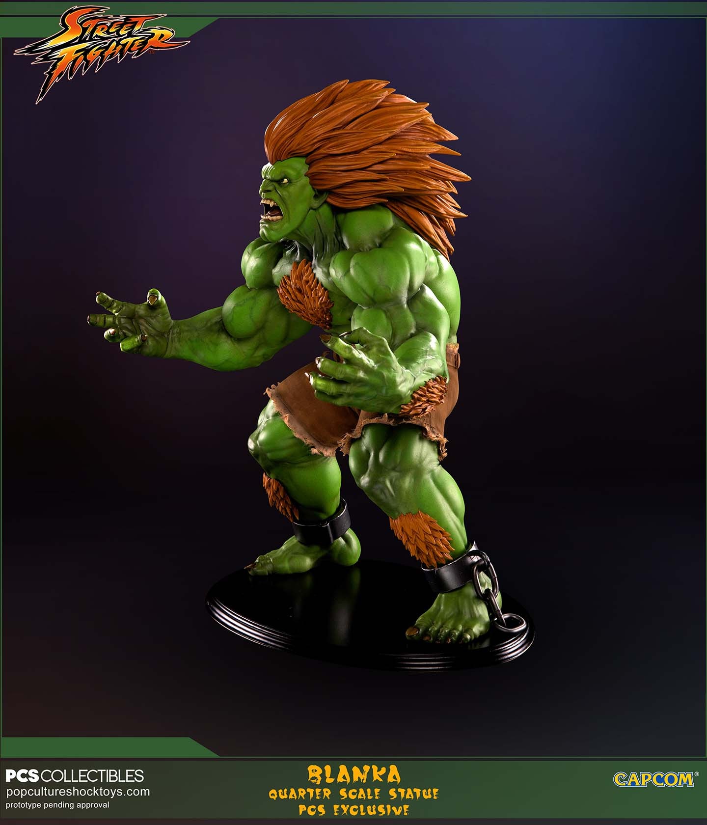Street Fighter IV - Blanka - Mixed Media - 1/4 - Savage (Premium Collectibles Studio) photo 18