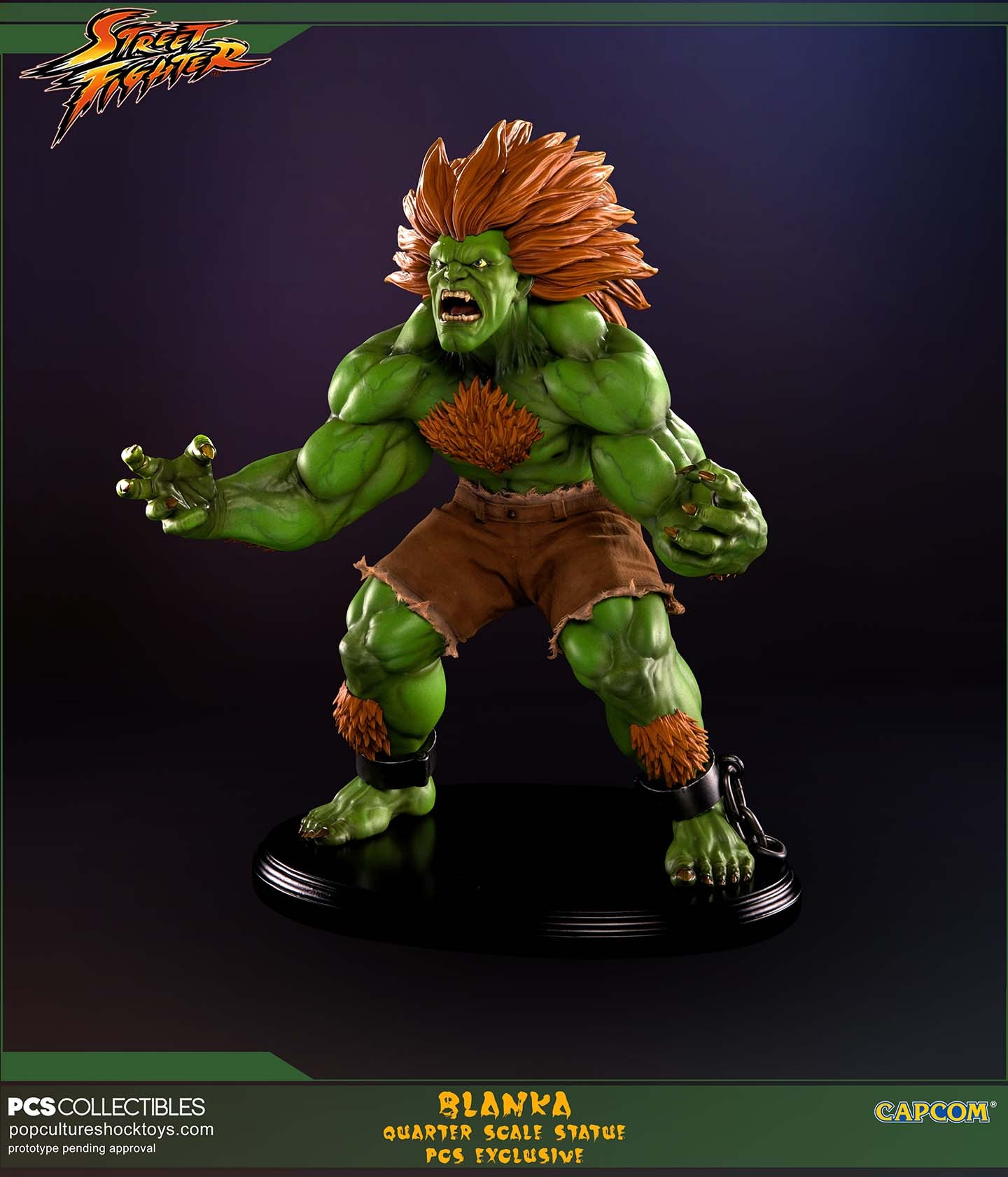 Street Fighter IV - Blanka - Mixed Media - 1/4 - Savage (Premium Collectibles Studio) photo 19