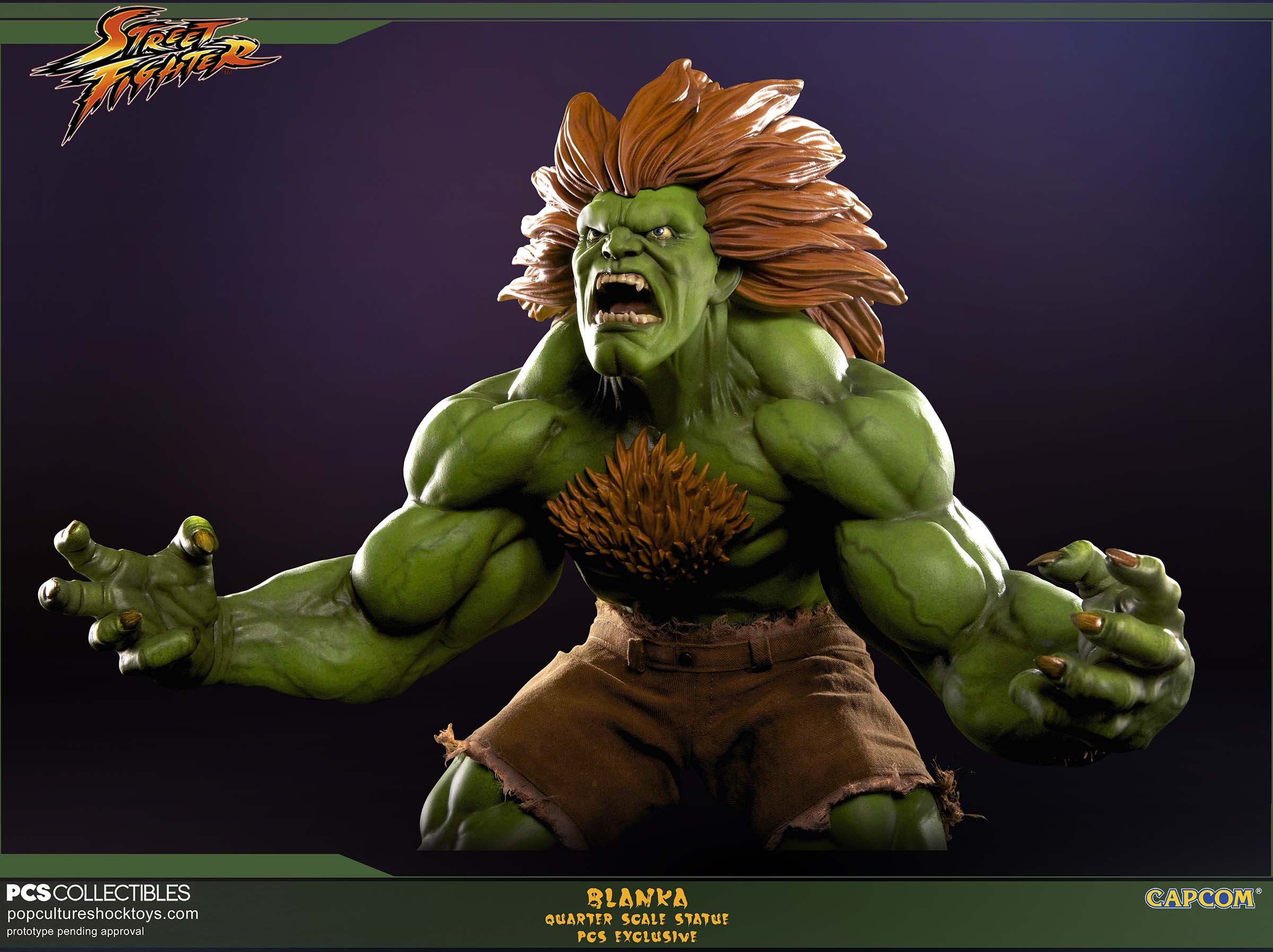Street Fighter IV - Blanka - Mixed Media - 1/4 - Savage (Premium Collectibles Studio) photo 20