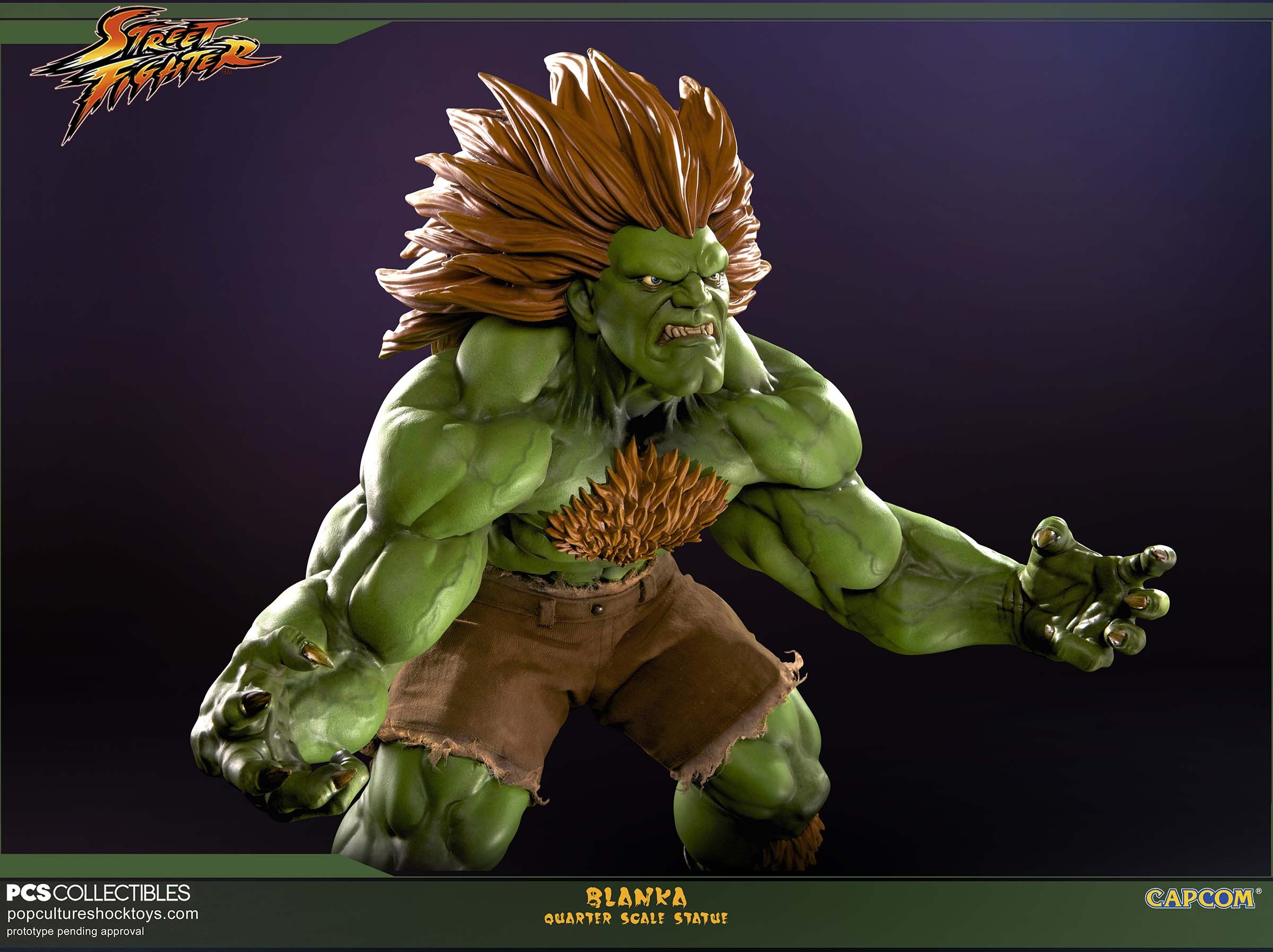Street Fighter IV - Blanka - Mixed Media - 1/4 - Savage (Premium Collectibles Studio) photo 21