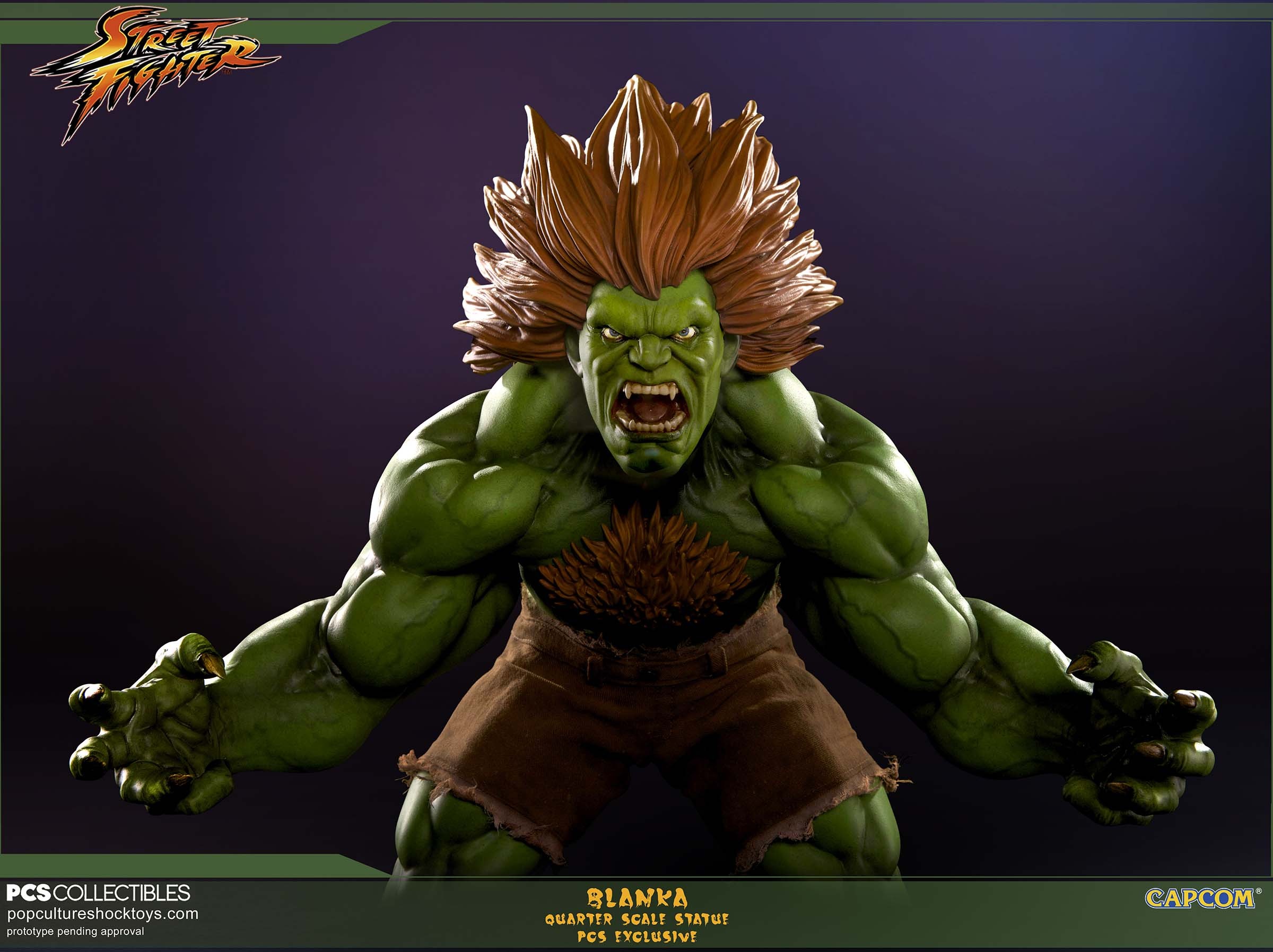 Street Fighter IV - Blanka - Mixed Media - 1/4 - Savage (Premium Collectibles Studio) photo 22