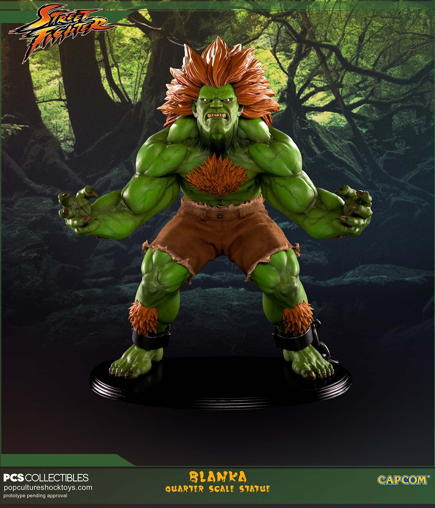 Street Fighter IV - Blanka - Mixed Media - 1/4 - Savage (Premium Collectibles Studio) photo 24