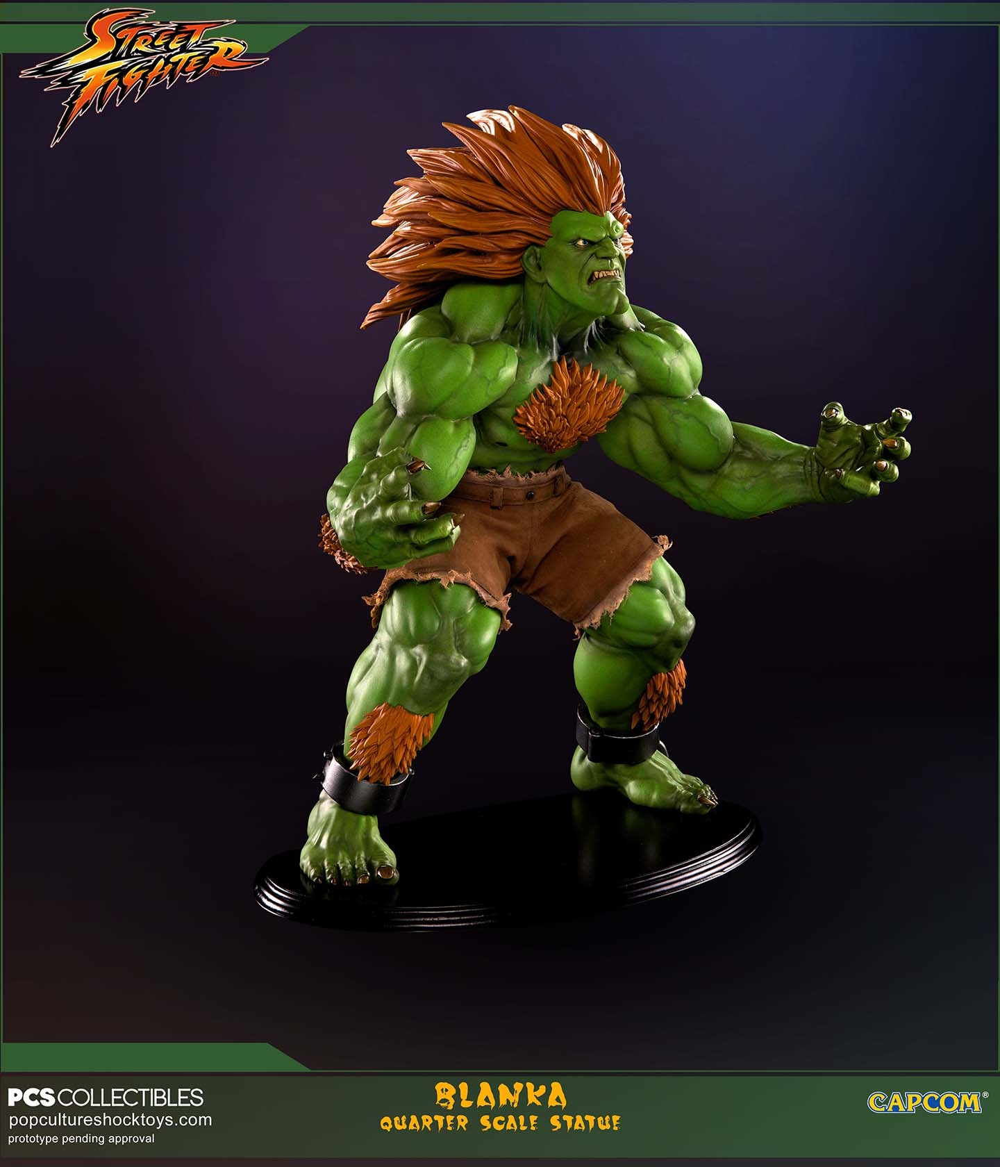 Street Fighter IV - Blanka - Mixed Media - 1/4 - Savage (Premium Collectibles Studio) photo 29