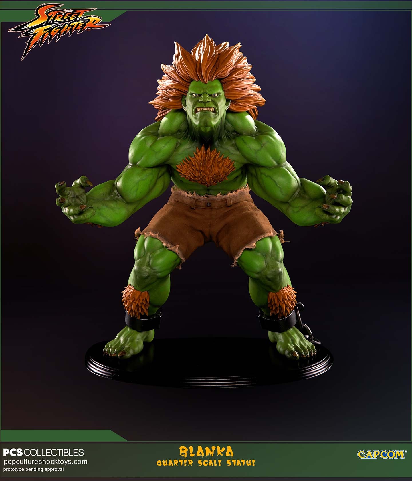 Street Fighter IV - Blanka - Mixed Media - 1/4 - Savage (Premium Collectibles Studio) photo 32