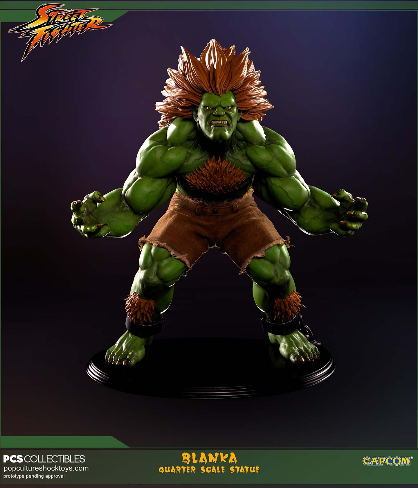Street Fighter IV - Blanka - Mixed Media - 1/4 - Savage (Premium Collectibles Studio) photo 33