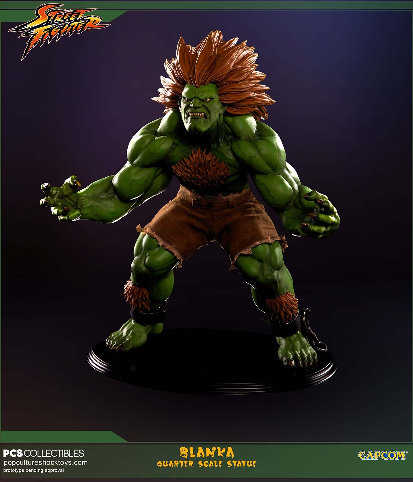 Street Fighter IV - Blanka - Mixed Media - 1/4 - Savage (Premium Collectibles Studio) photo 34