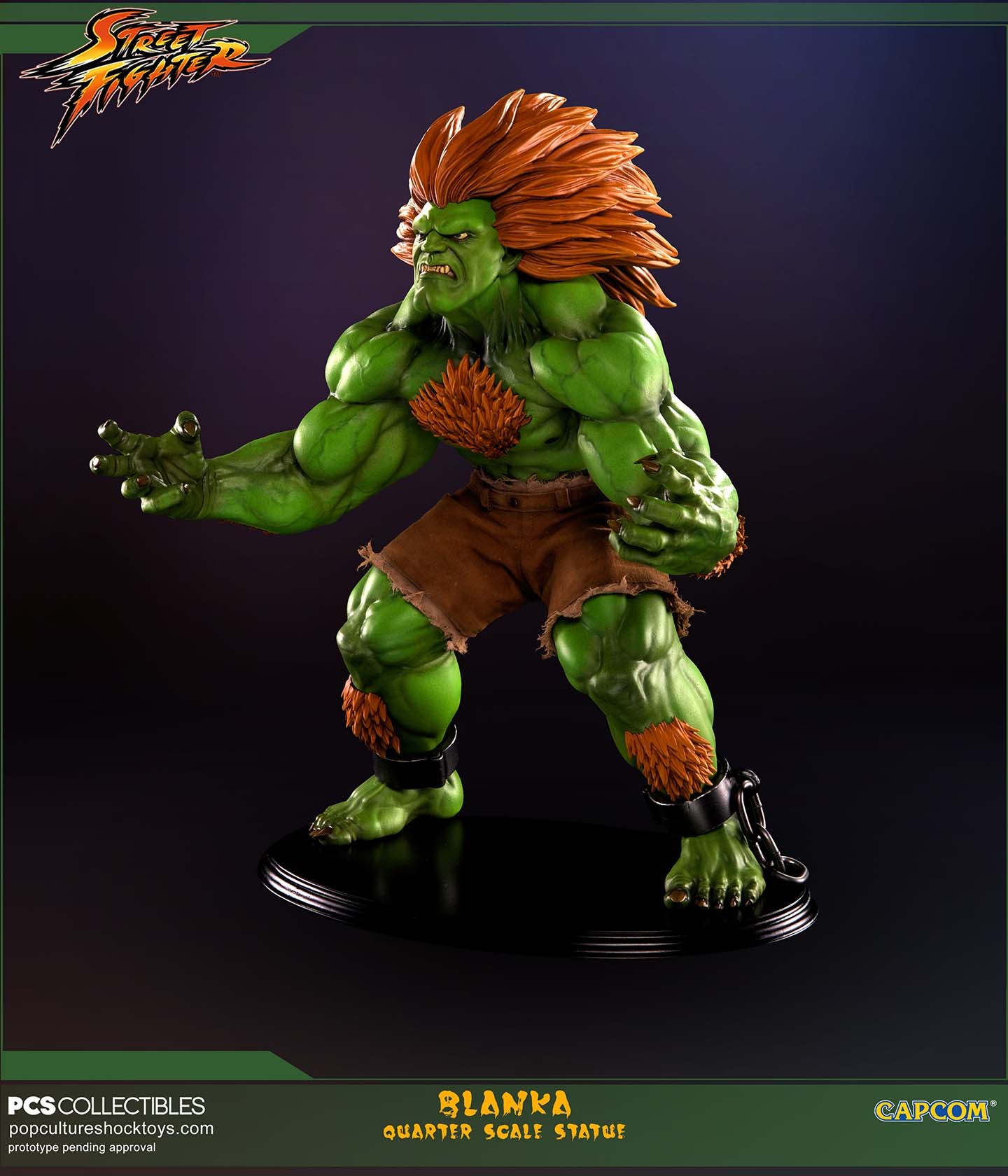Street Fighter IV - Blanka - Mixed Media - 1/4 - Savage (Premium Collectibles Studio) photo 35
