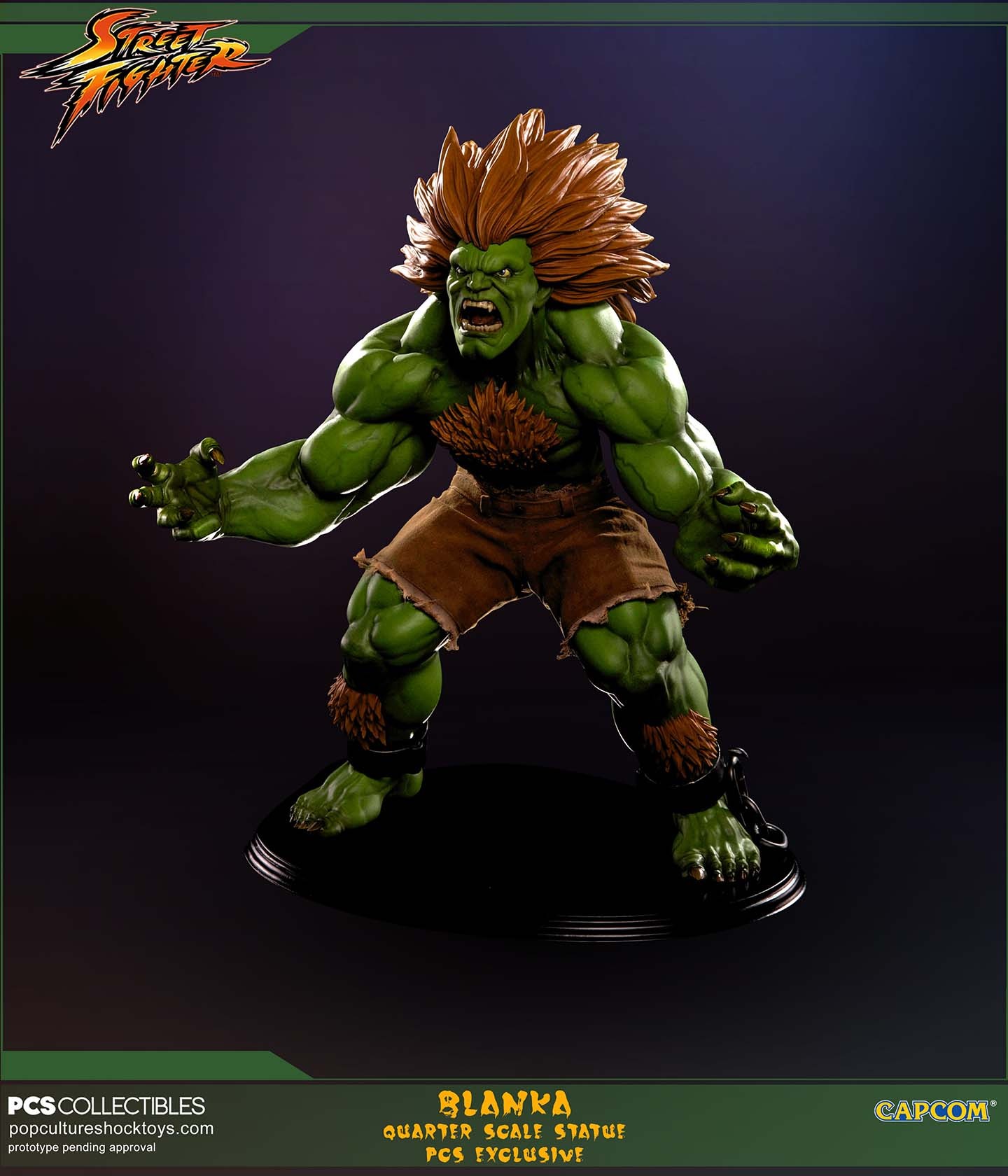 Street Fighter IV - Blanka - Mixed Media - 1/4 - Savage (Premium Collectibles Studio) photo 36