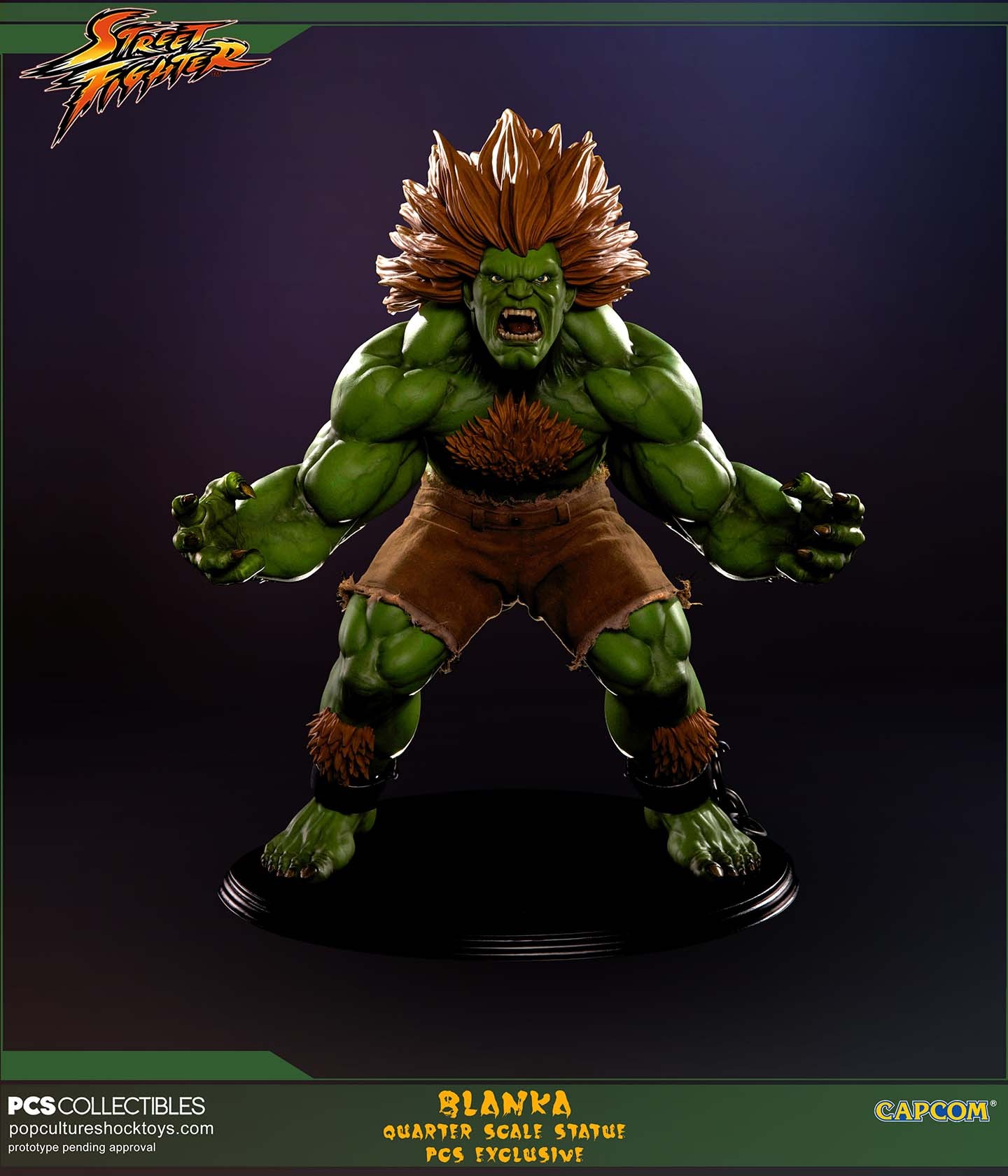 Street Fighter IV - Blanka - Mixed Media - 1/4 - Savage (Premium Collectibles Studio) photo 37