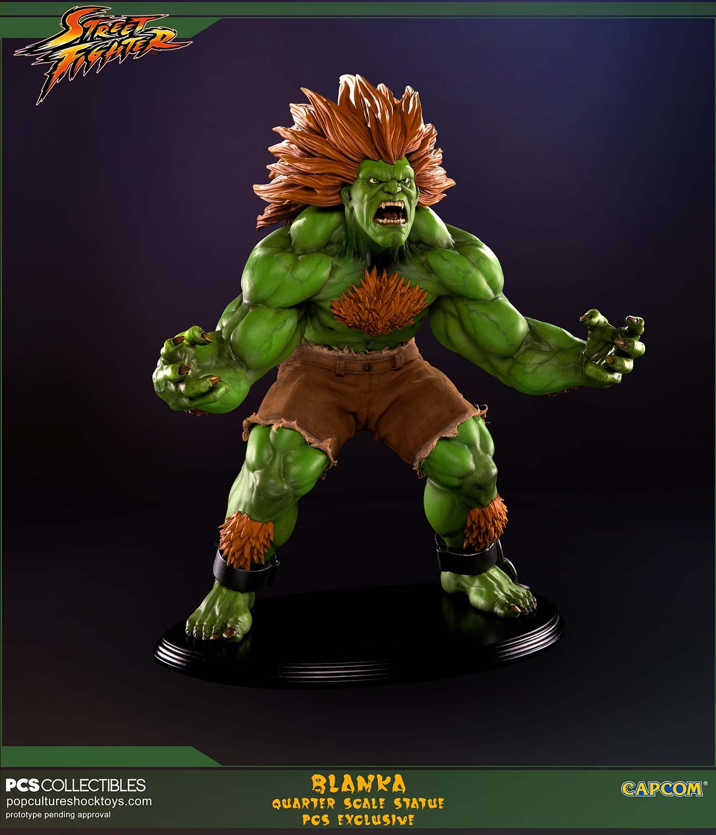 Street Fighter IV - Blanka - Mixed Media - 1/4 - Savage (Premium Collectibles Studio) photo 38