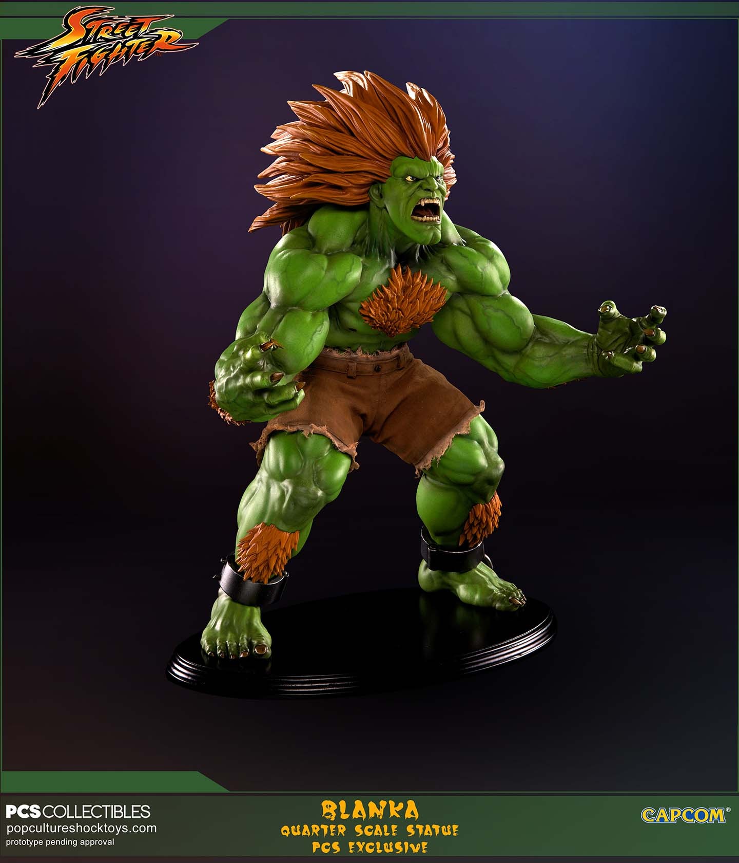 Street Fighter IV - Blanka - Mixed Media - 1/4 - Savage (Premium Collectibles Studio) photo 39