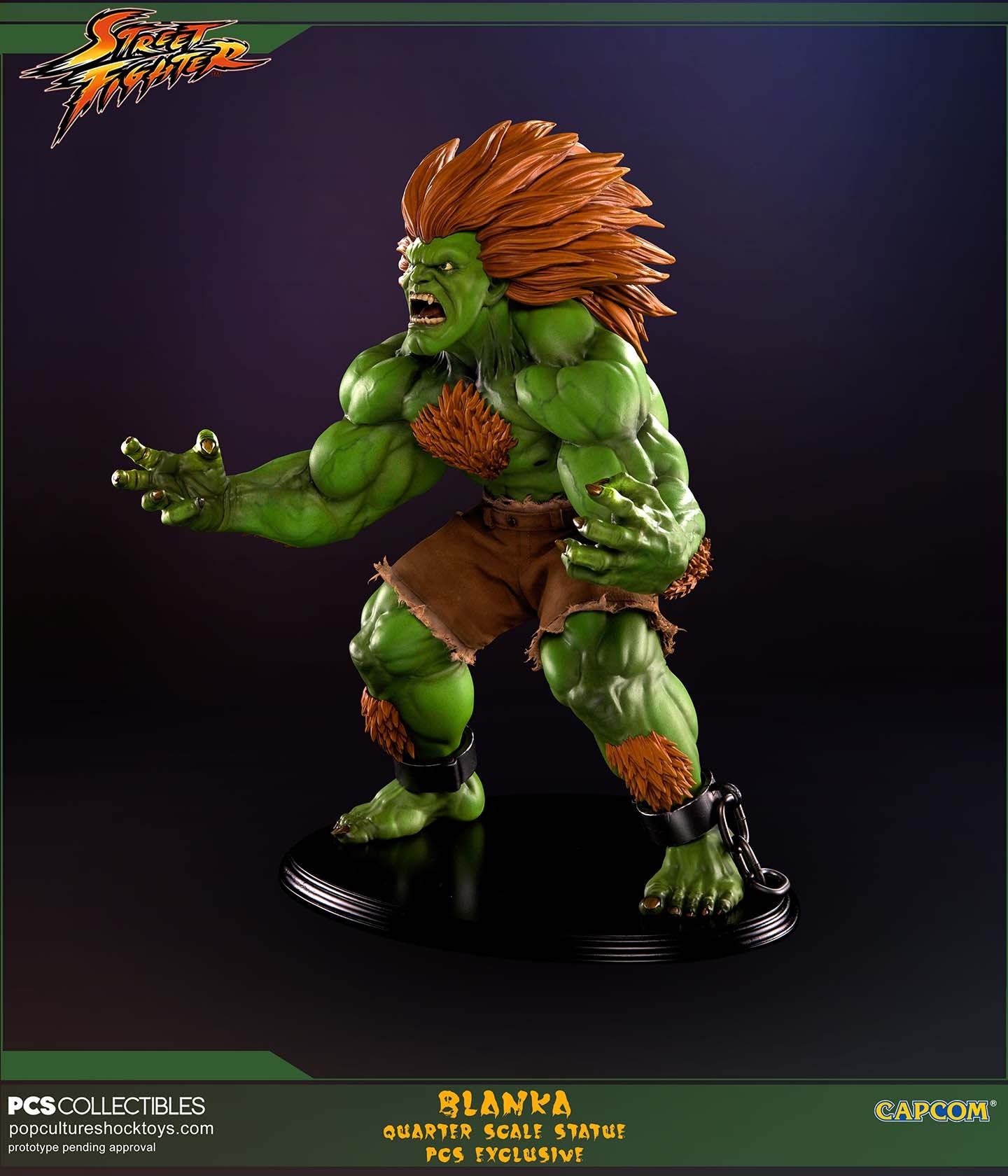 Street Fighter IV - Blanka - Mixed Media - 1/4 - Savage (Premium Collectibles Studio) photo 40