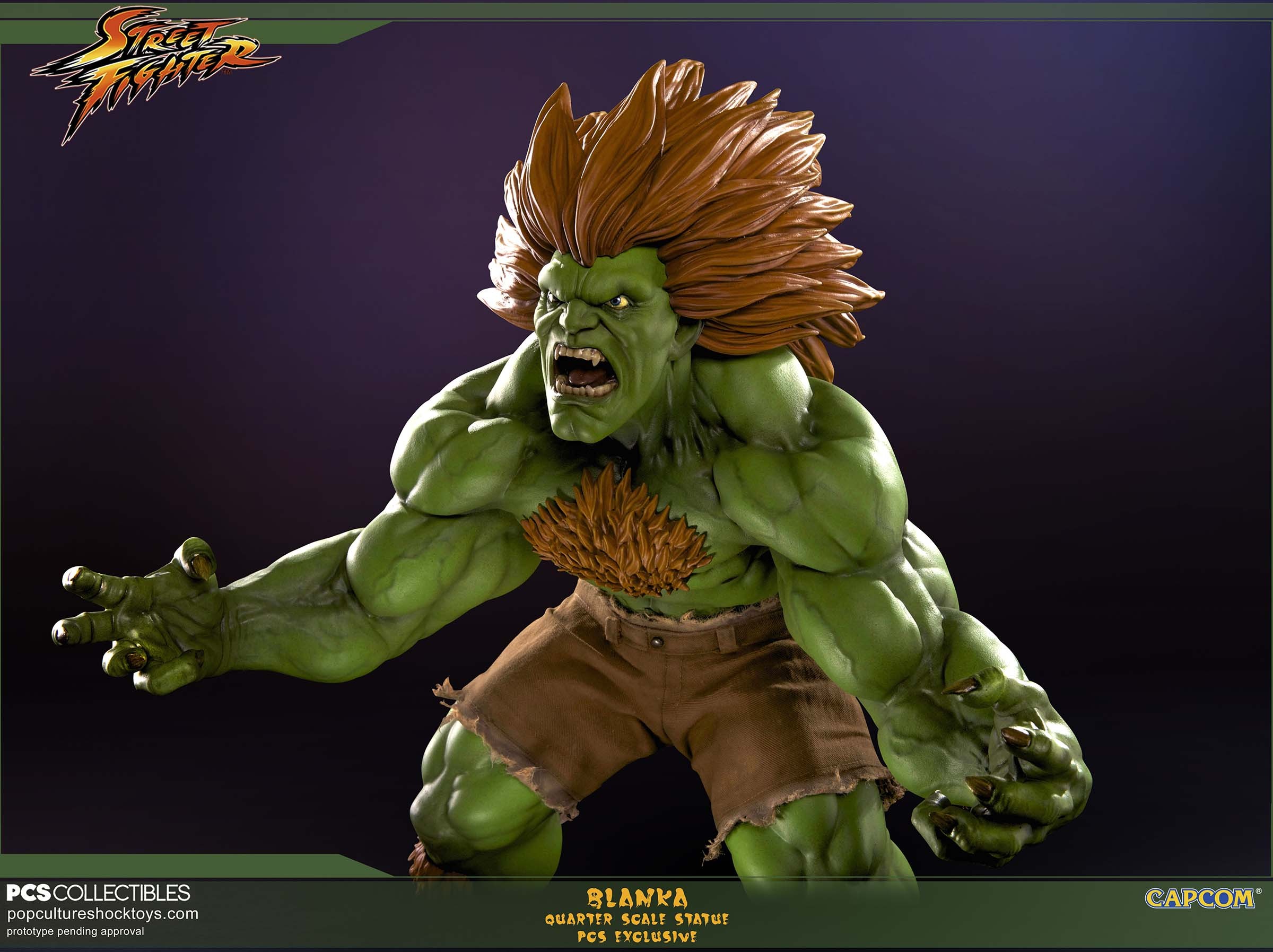 Street Fighter IV - Blanka - Mixed Media - 1/4 - Savage (Premium Collectibles Studio) photo 43
