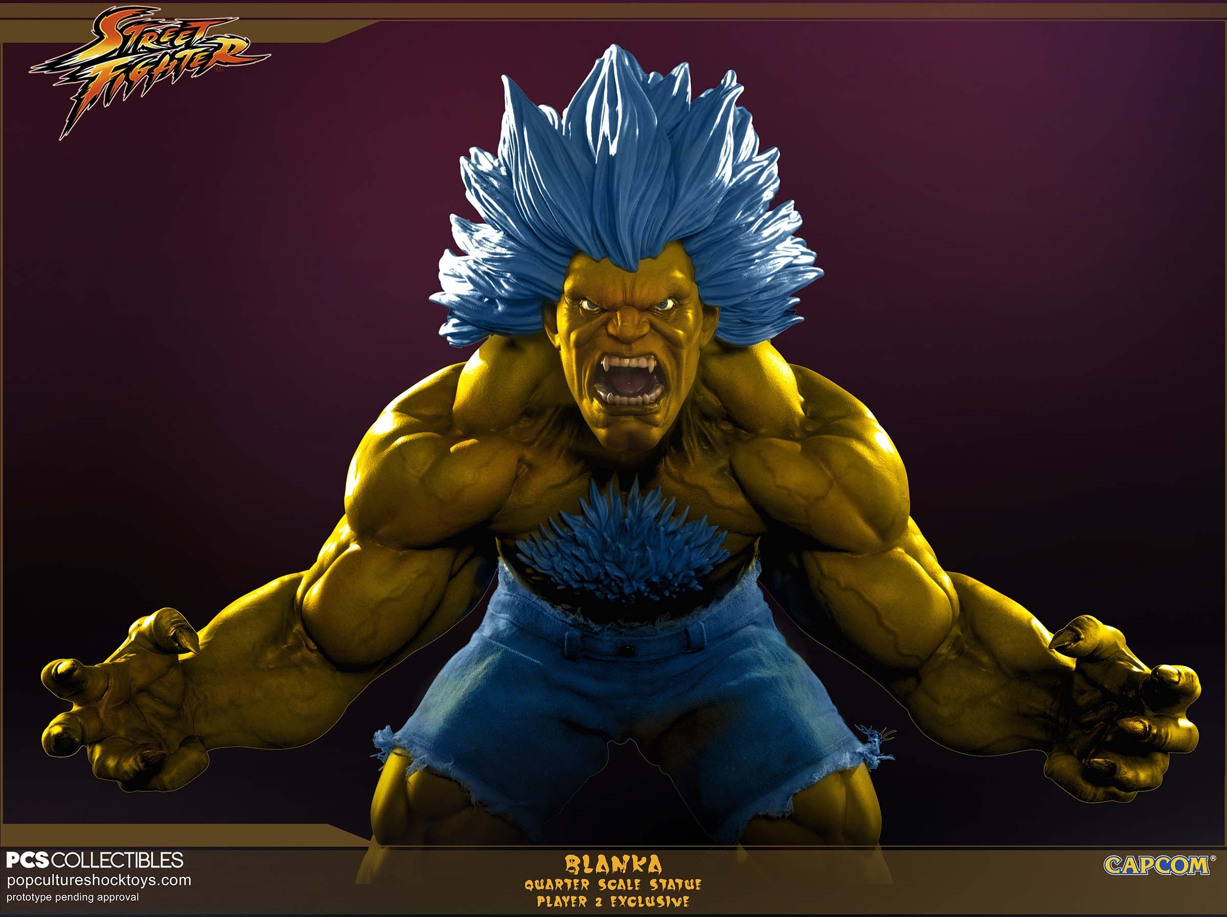 Street Fighter IV - Blanka - Mixed Media - 1/4 - Player 2 (Premium Collectibles Studio) photo 2