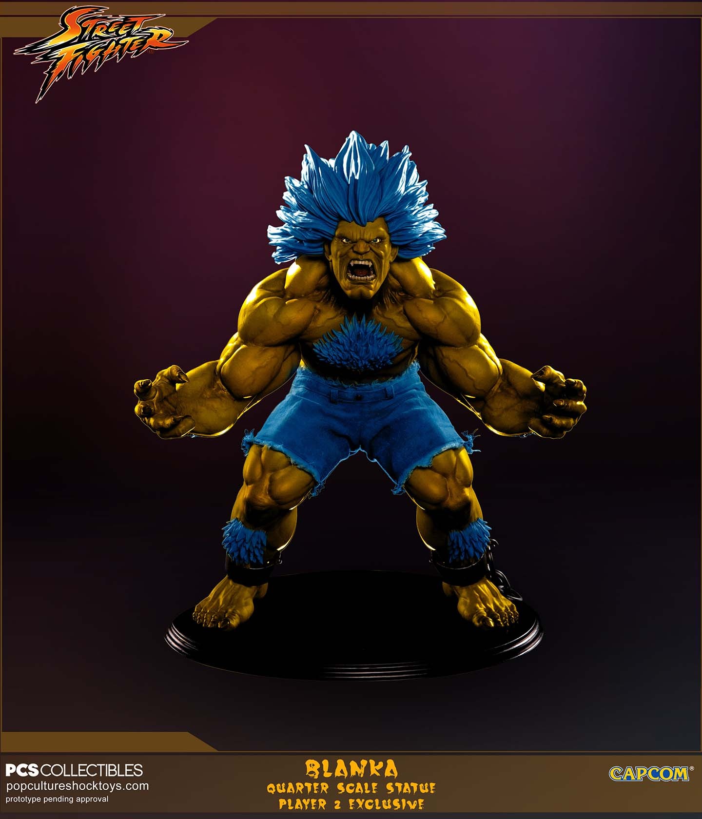 Street Fighter IV - Blanka - Mixed Media - 1/4 - Player 2 (Premium Collectibles Studio) photo 3