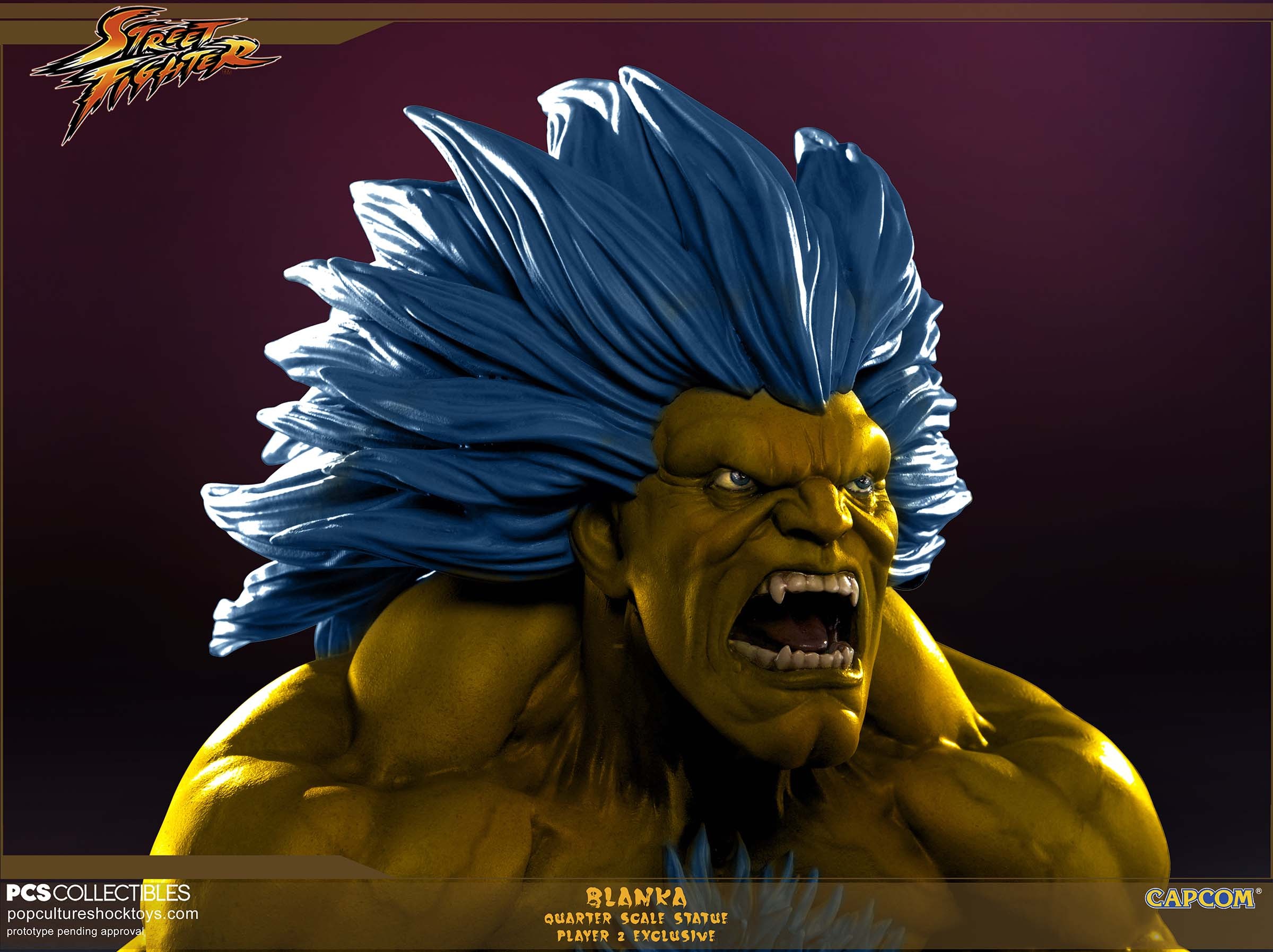 Street Fighter IV - Blanka - Mixed Media - 1/4 - Player 2 (Premium Collectibles Studio) photo 4